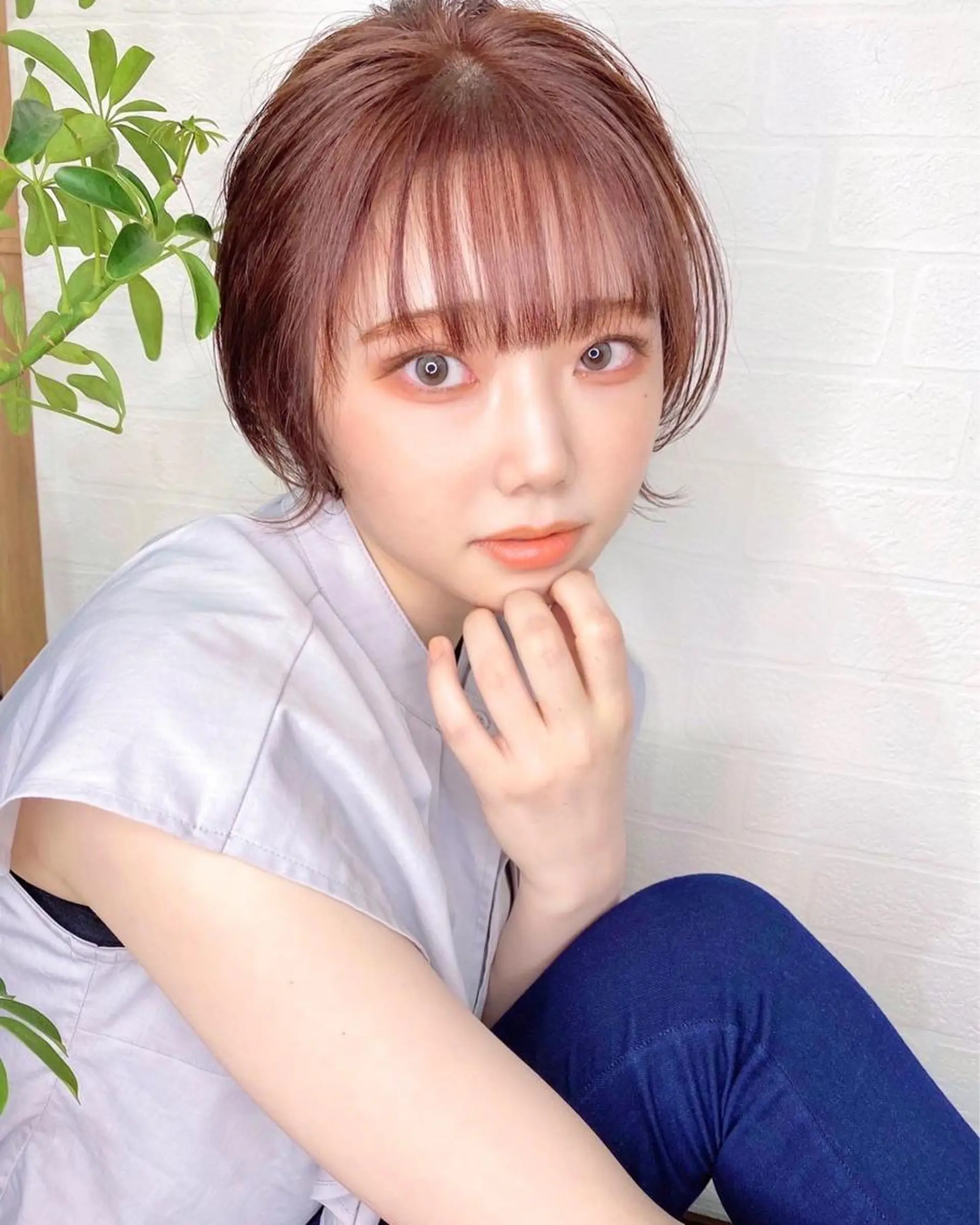 ショート カラー ヘアアレンジ Re:ta KANZOの眉毛・アイブロウイメージ