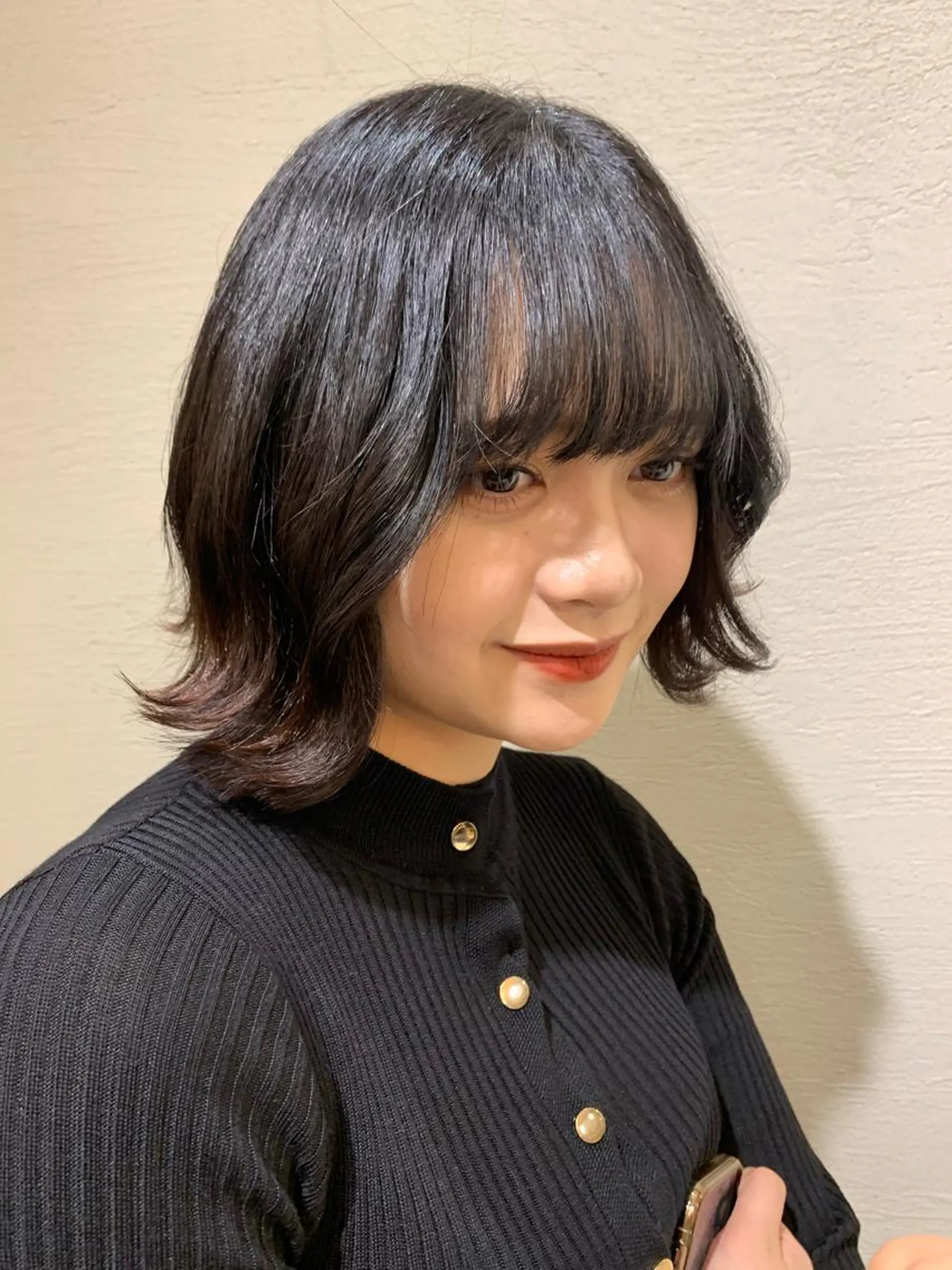 ショート ボブ 外ハネヘア 韓国ヘア/レイヤー/ 顔まわり/りょーとのヘアスタイル
