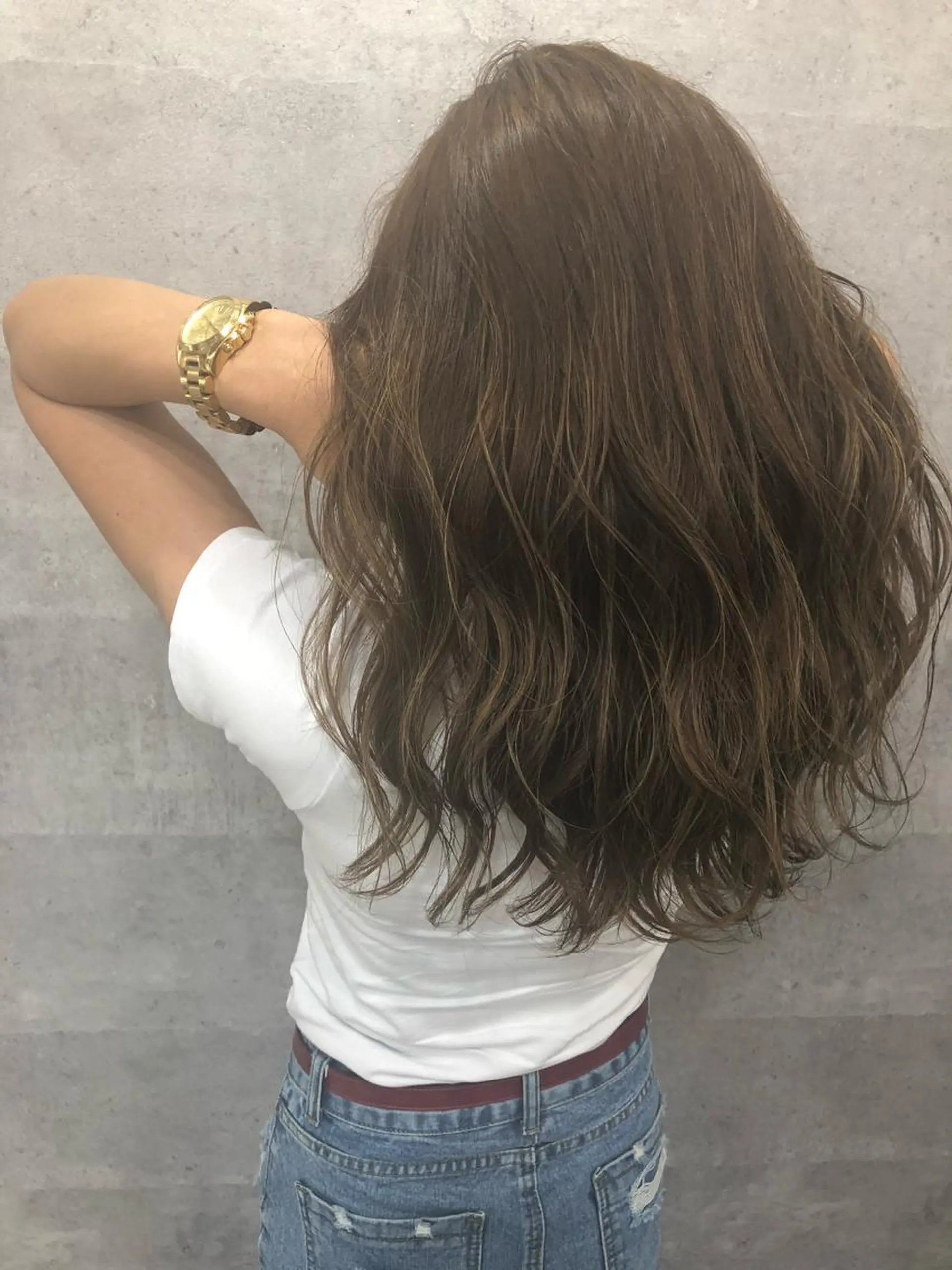 ロング ショート特化美容師 大阪京橋　大本　渉のヘアスタイル