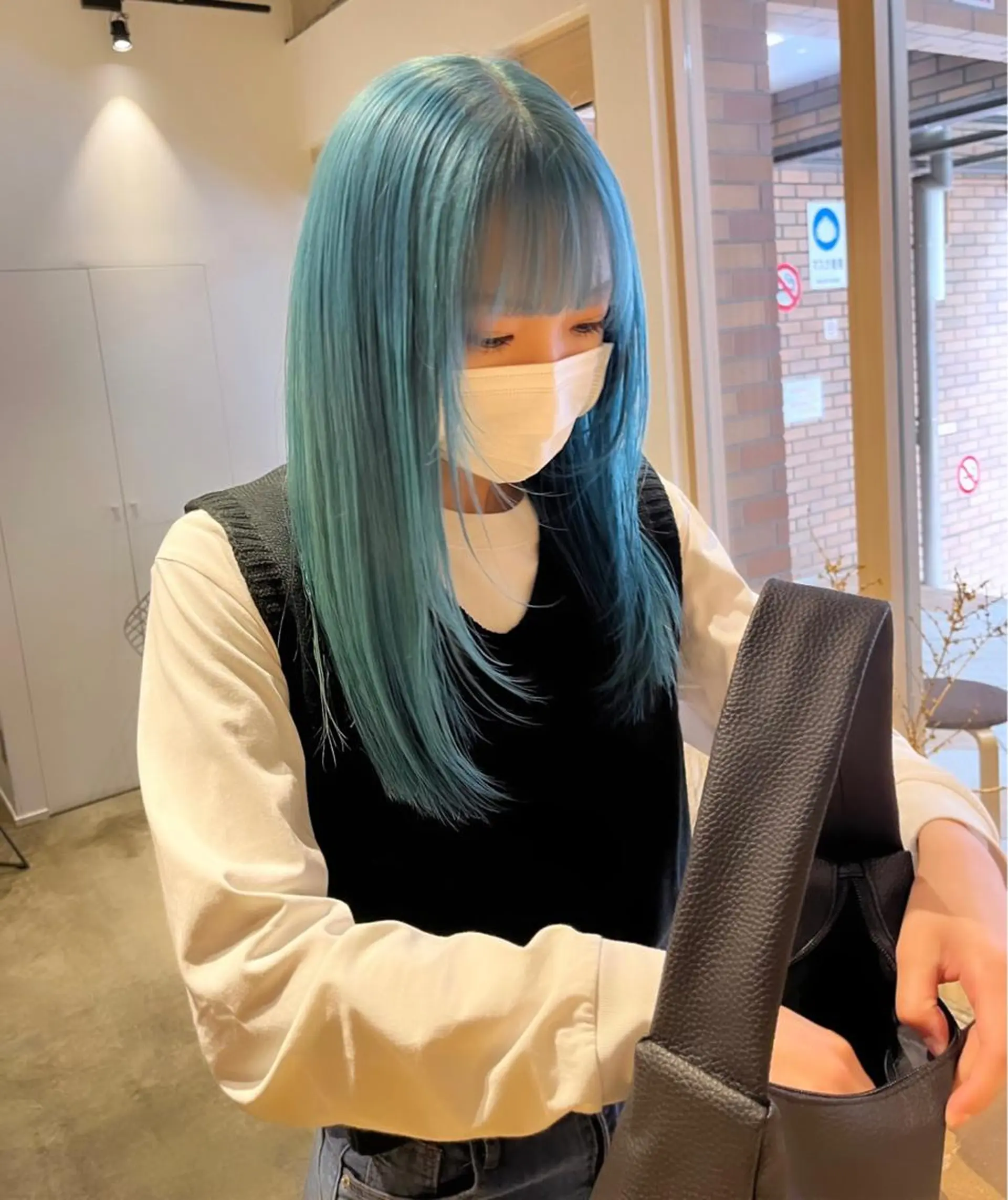 ロング カラー ハイトーン/レイヤー 💜Akaneのヘアスタイル