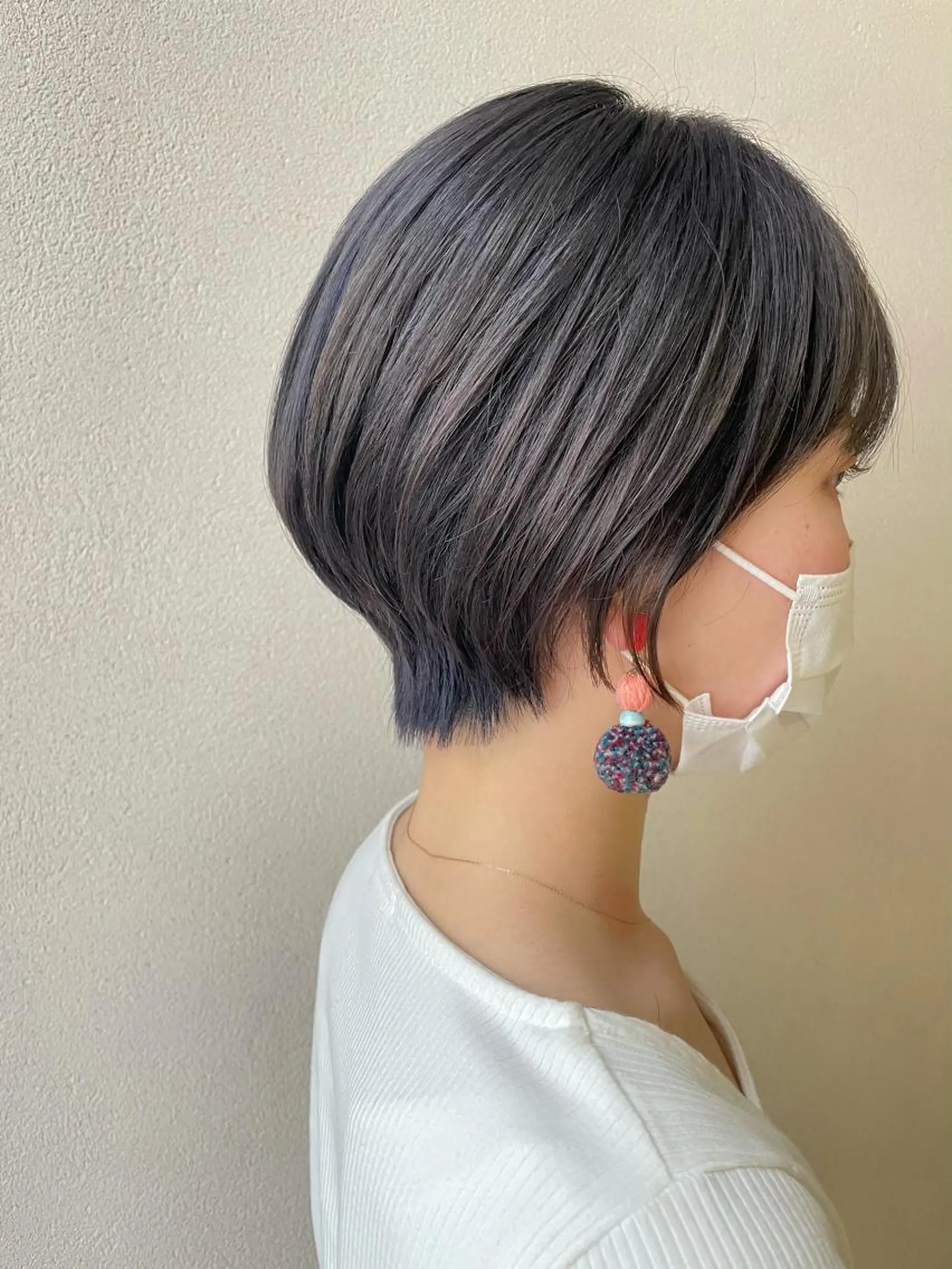 ショート くびれヘア ショートヘア 沢田 瞳のヘアスタイル