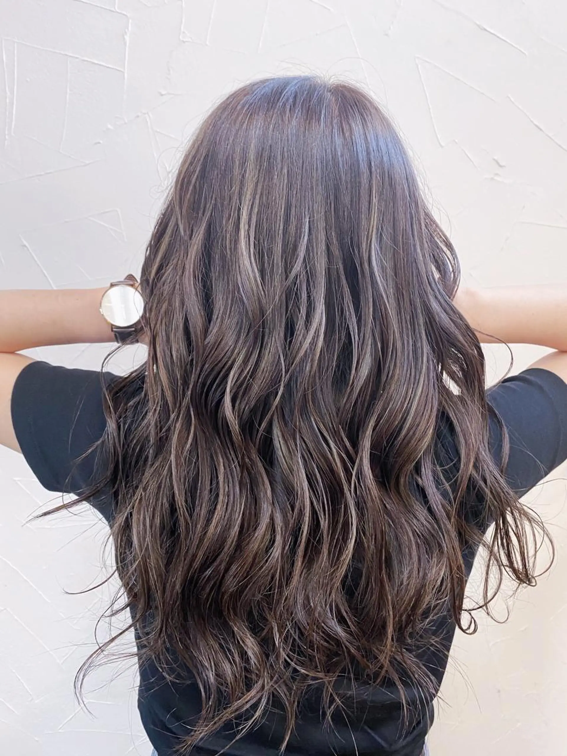 ロング カラー ハイライトカラー ハイライト Berry Berryのヘアスタイル