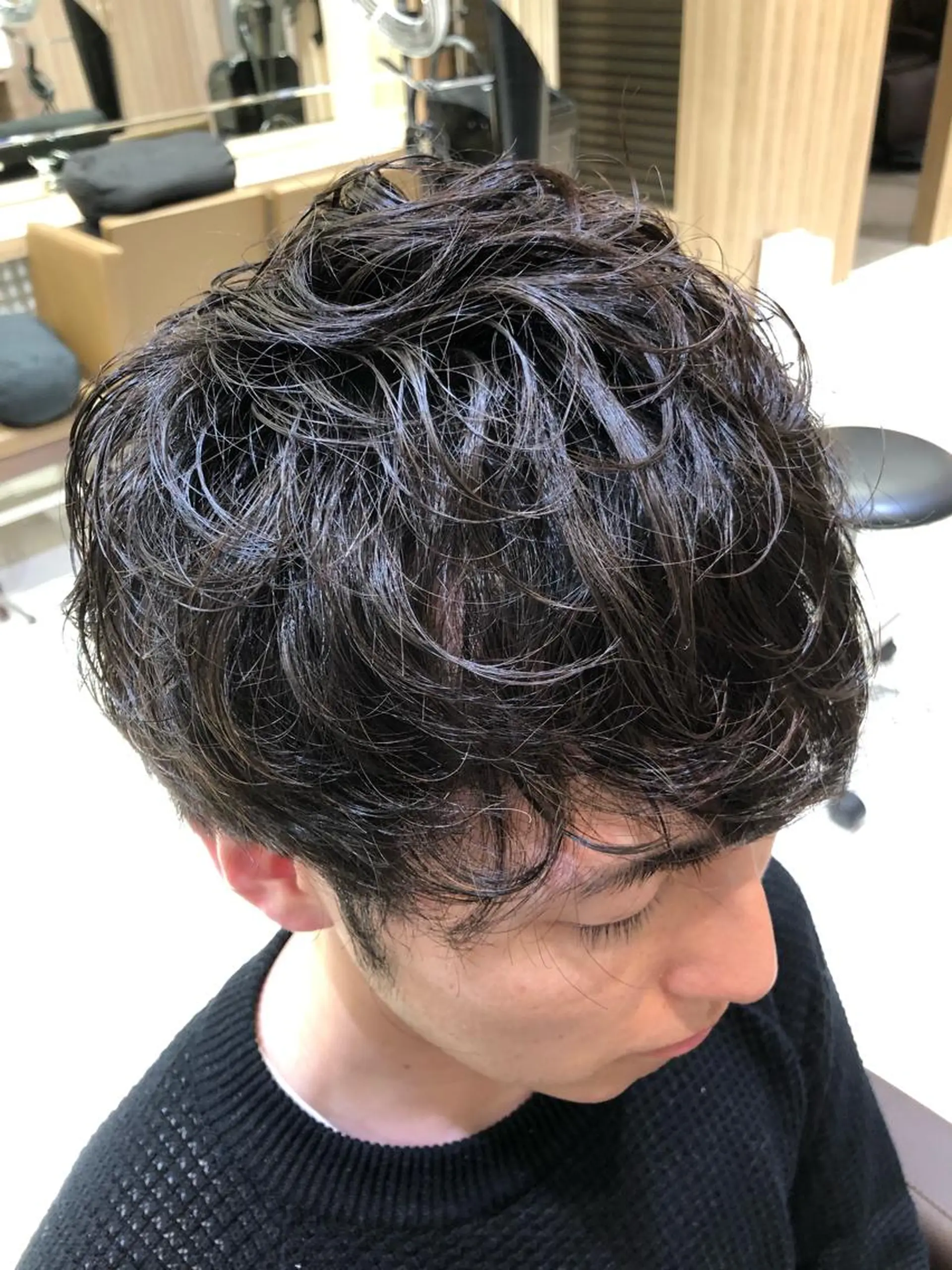 ショート パーマ ヘアアレンジ メンズ メンズパーマ 似合わせカット メンズパーマ特化/ メッシュ/薫/店長のヘアスタイル
