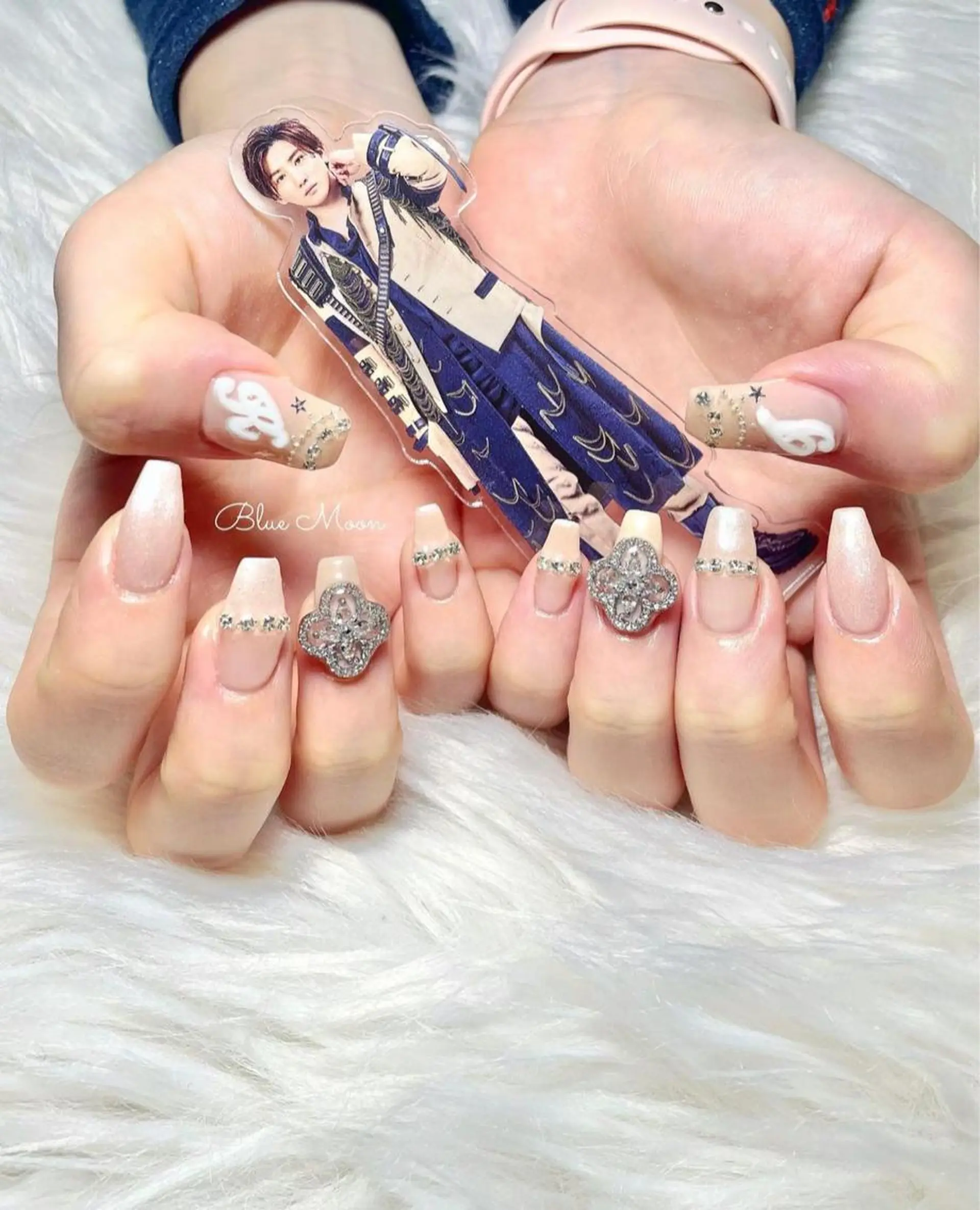 ネイル ハンドネイル フットネイル ハンドケア nail salon Blue Moonのネイルデザイン