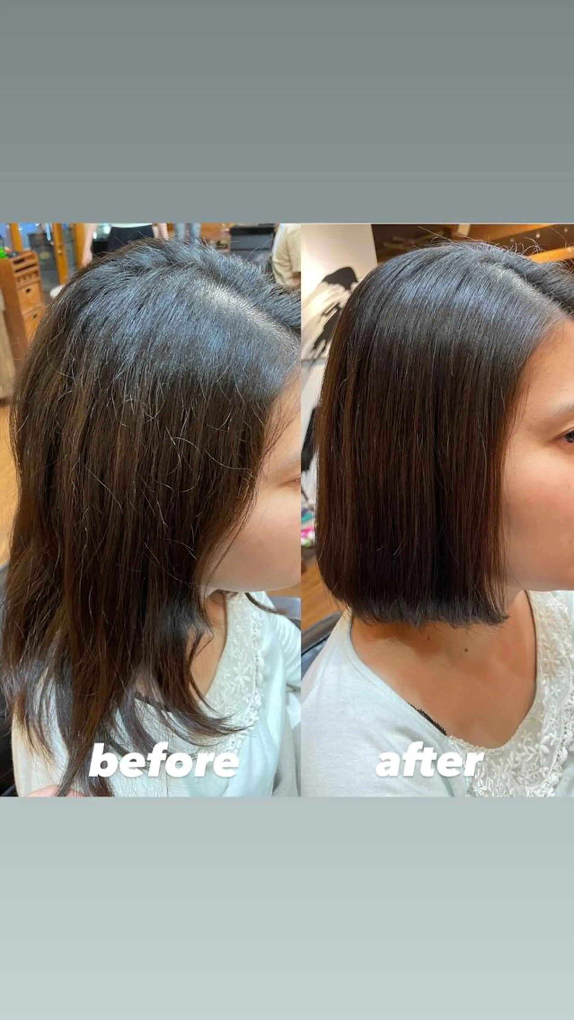 ミディアム 縮毛矯正 . rieのその他イメージ