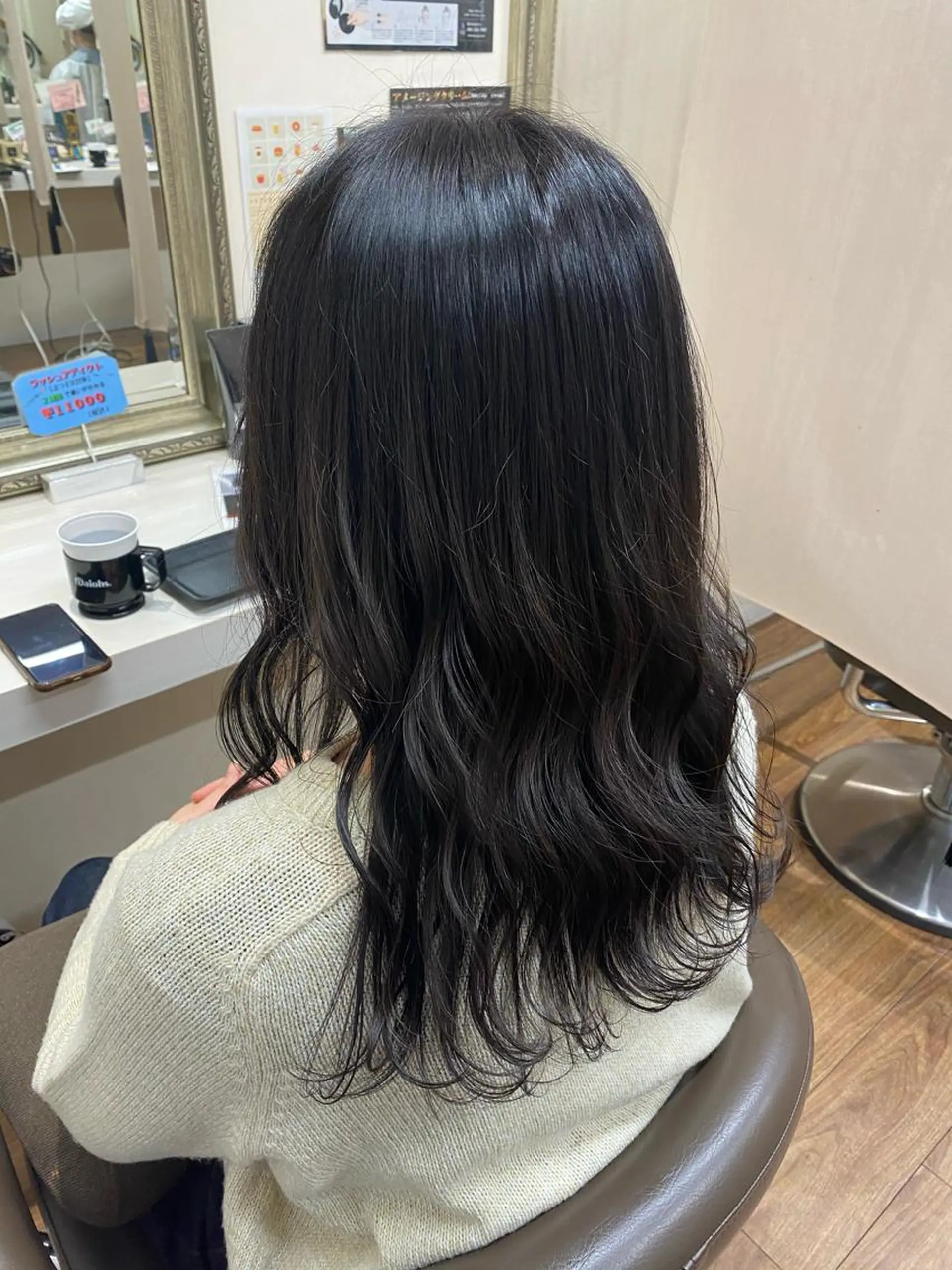 カラー ヘアカラー 透明感カラー/韓国 ヘア🩶yuri🩵のヘアスタイル