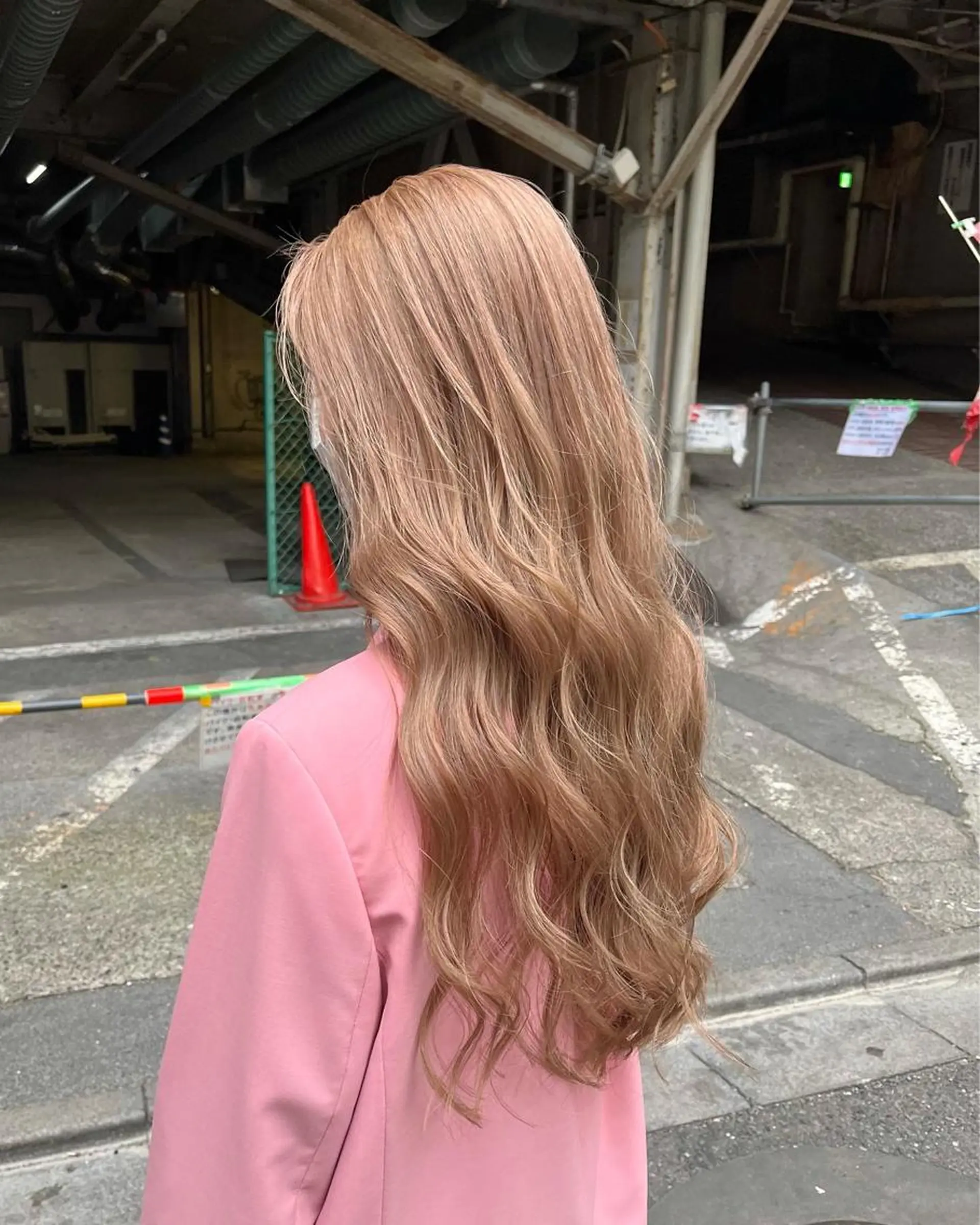 ロング カラー パーマ ヘアアレンジ メンズ 💎髪質改善特化💎 RUITOのヘアスタイル