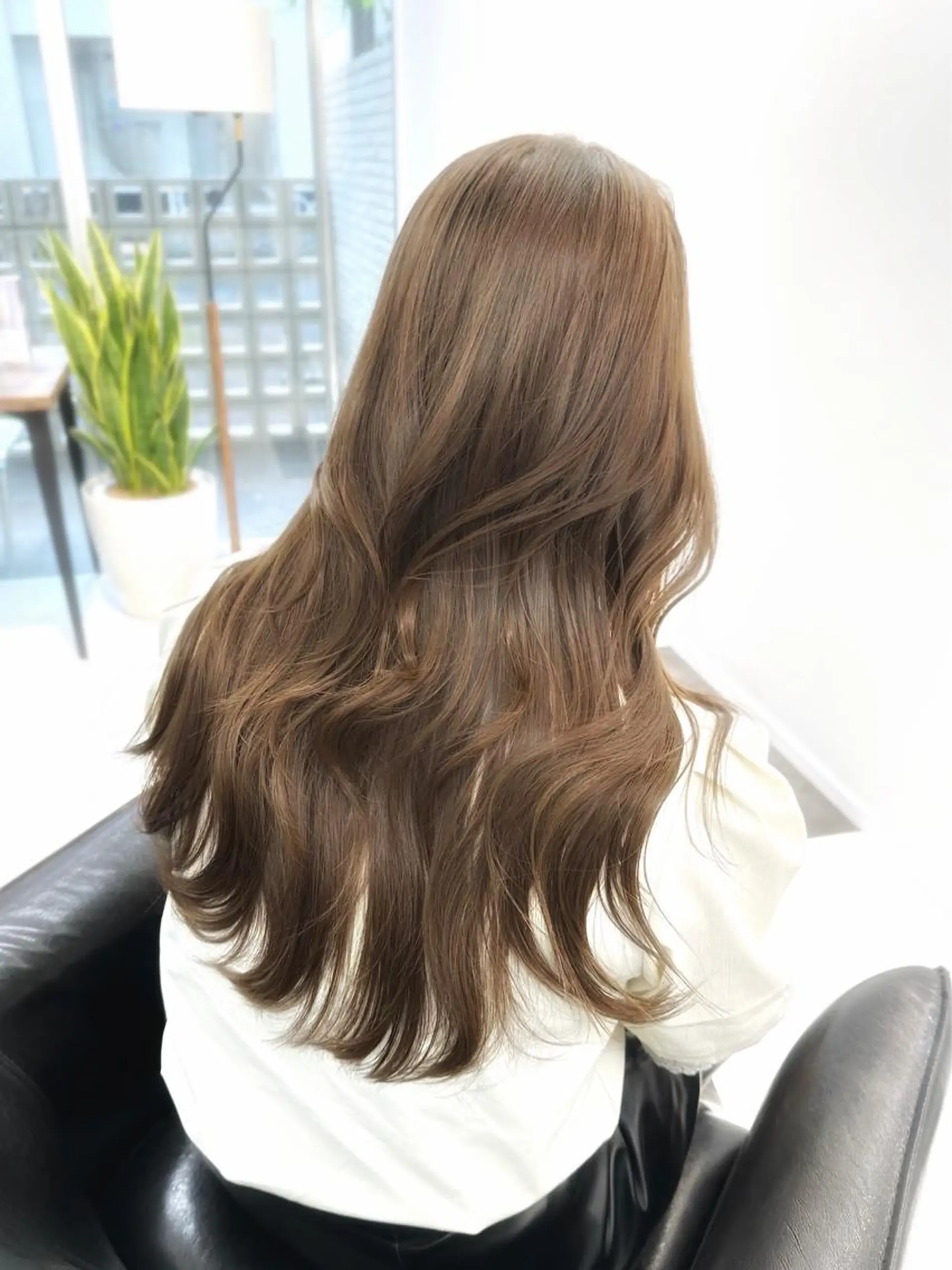 ミディアム カラー 韓国ヘア 店長NEGIのヘアスタイル