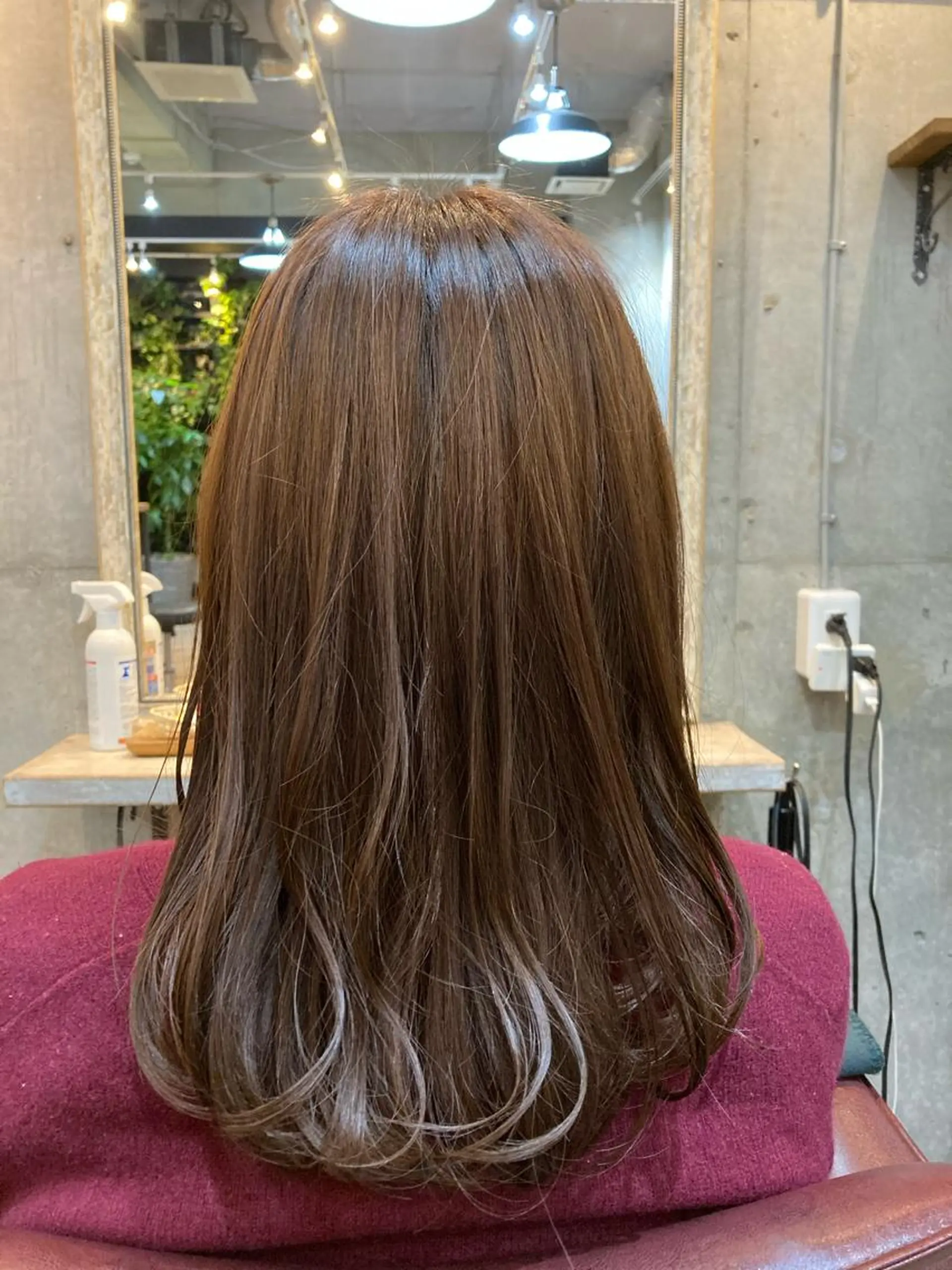 ロング カラー ブラウンカラー ナチュラルブラウン 縮毛矯正/髪質改善 /SATOKOのヘアスタイル