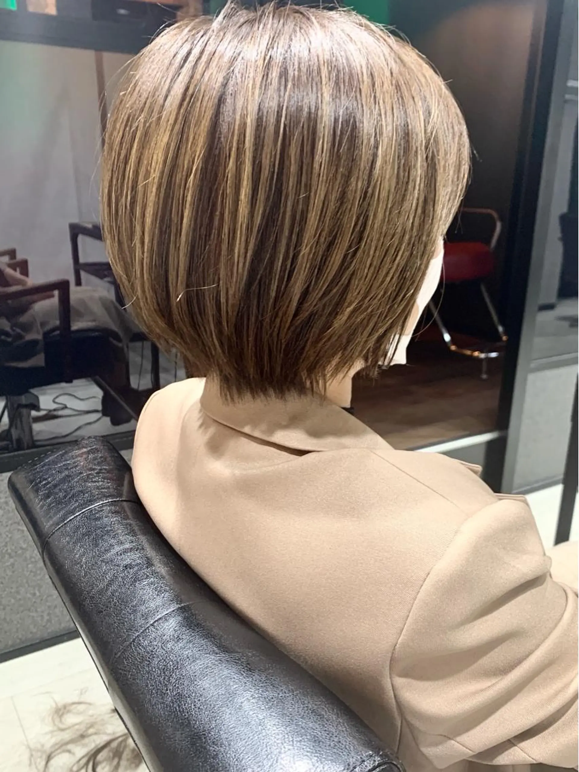 ショート ヘアアレンジ 丸みショート ショートヘア 小顔カット 岡崎勇人/レイヤー/ 韓国/ケラチンTRのヘアスタイル