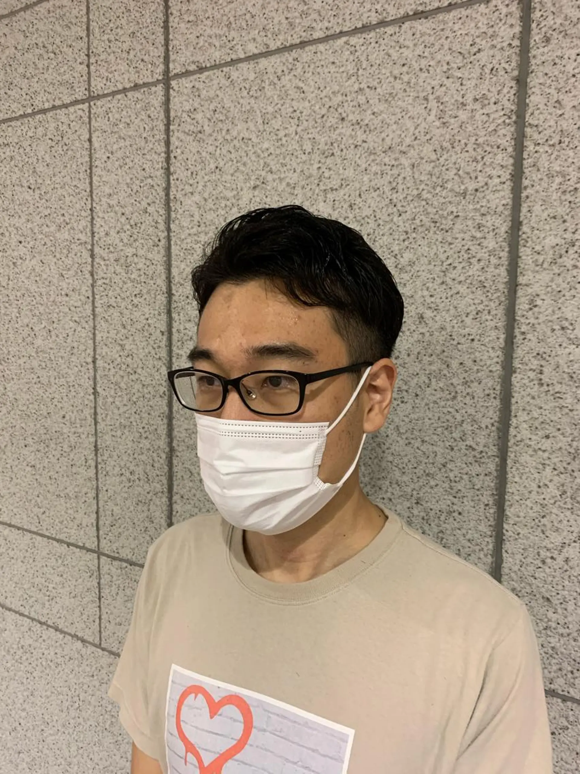 ショート 山内 敢史のヘアスタイル