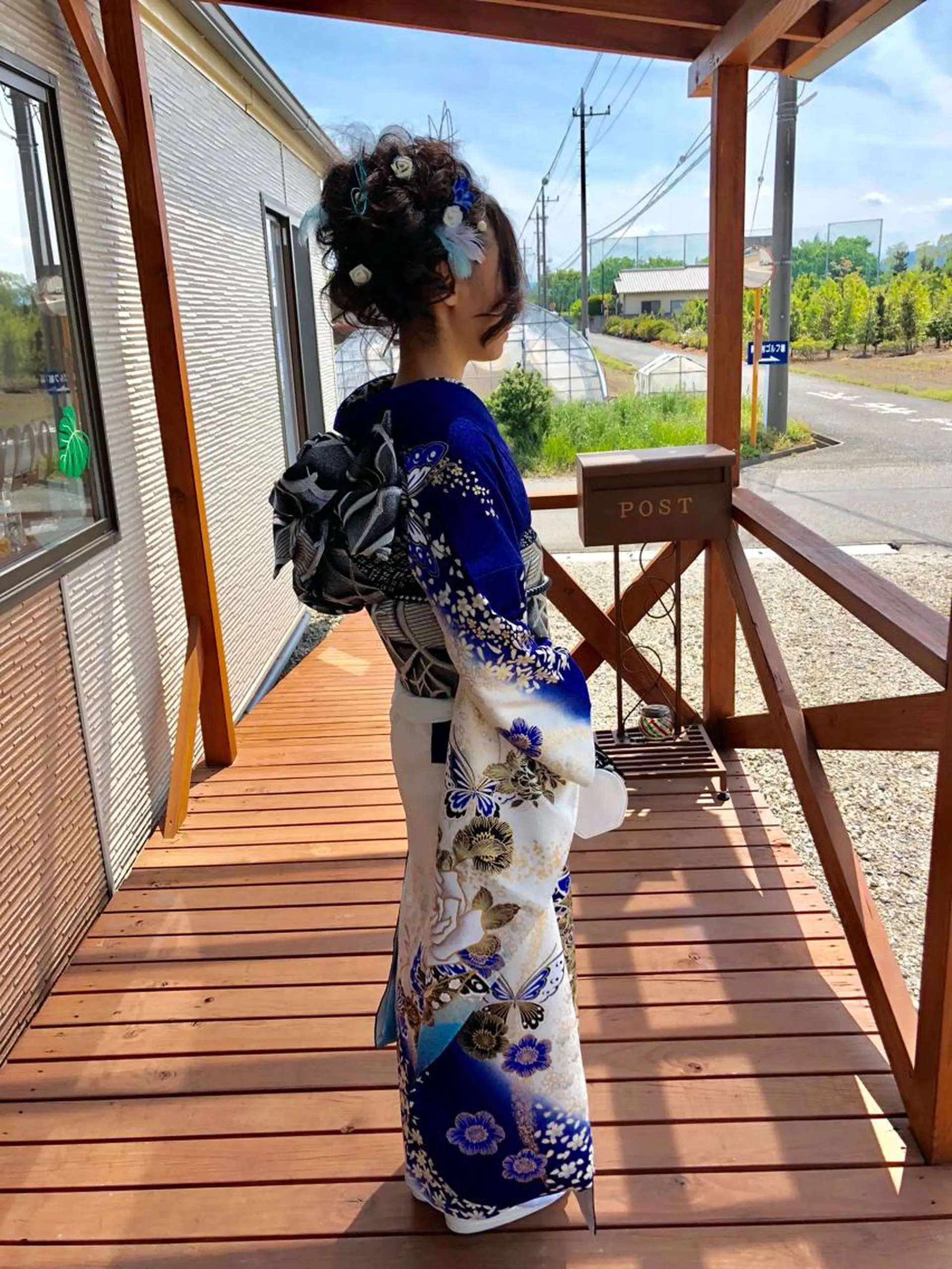 ロング ヘアアレンジ 成人式 Kanani所属・田中 佐枝子のヘアスタイル