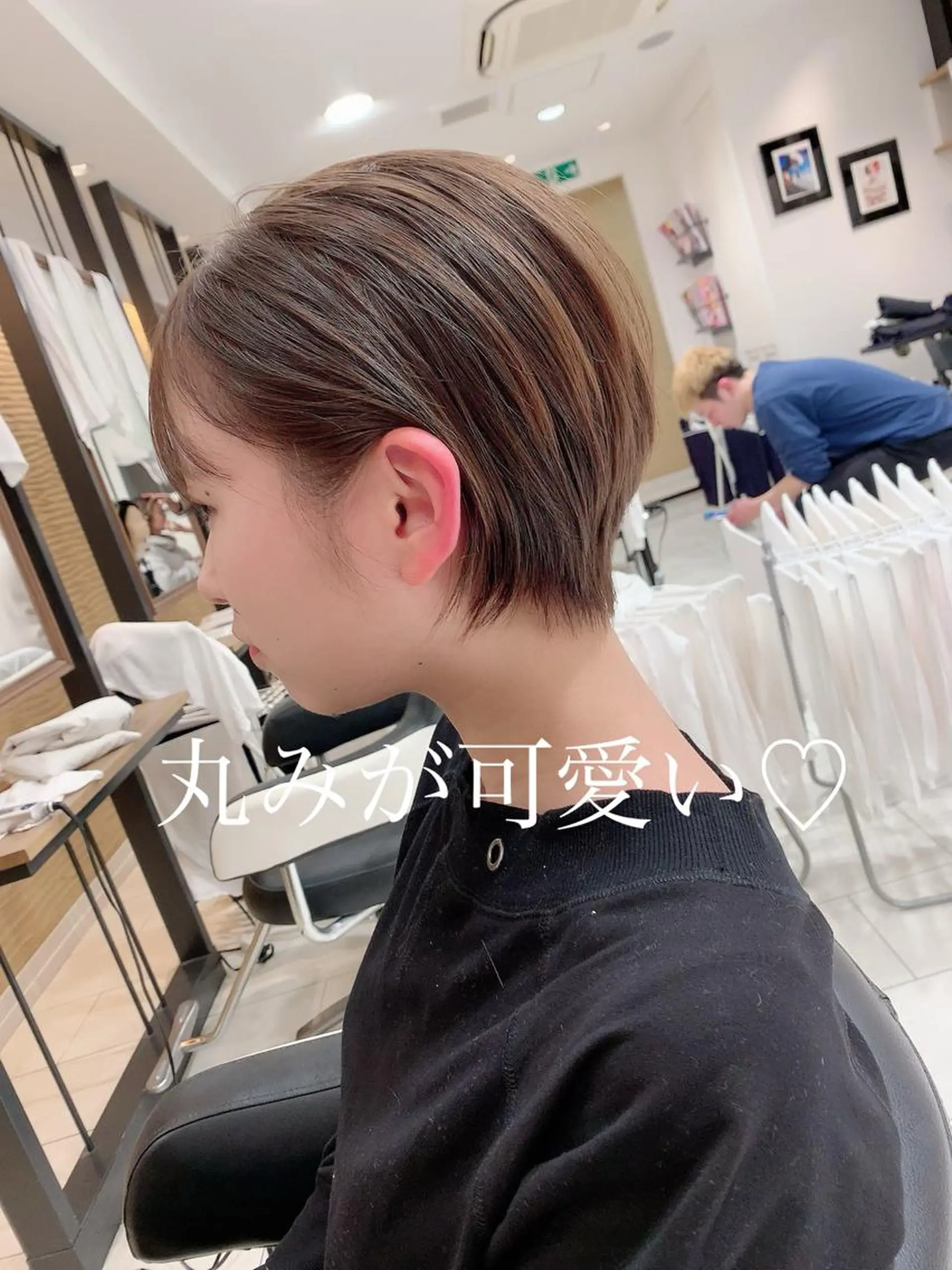 ショート 林 瑞起のヘアスタイル