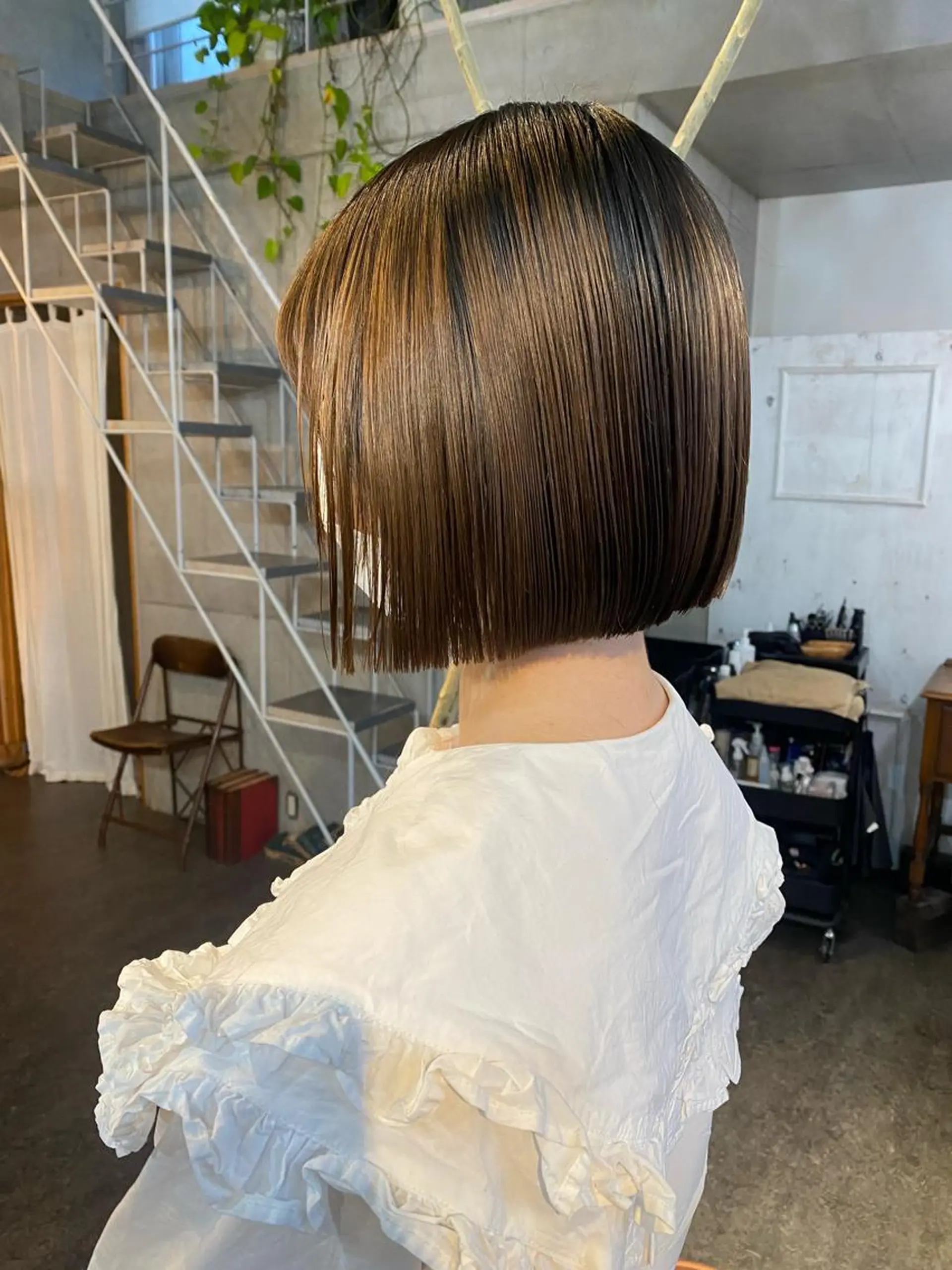 ショート カット モリモト サナのヘアスタイル