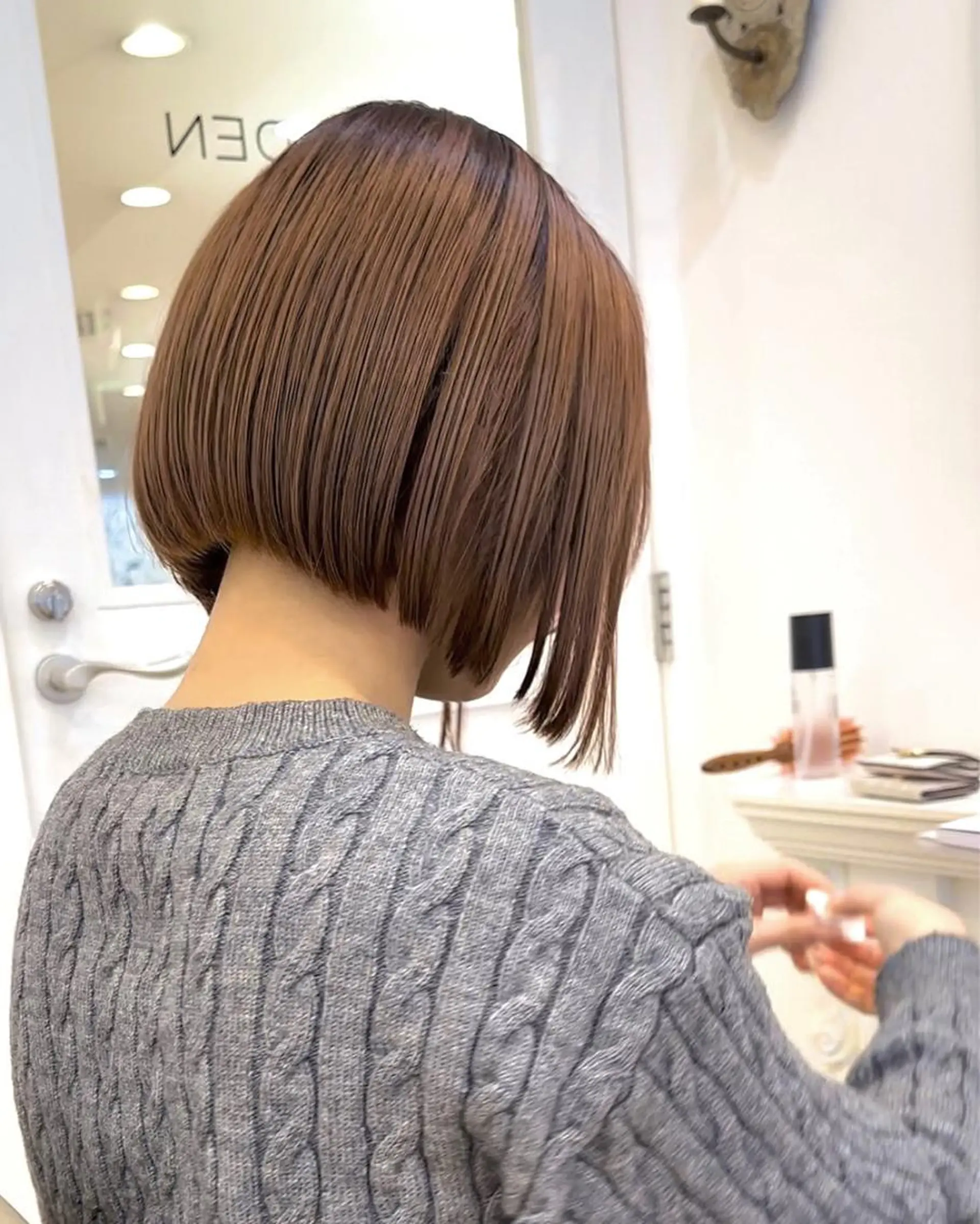 ショート ボブ カット 縮毛矯正 Gardenhair 小笠原篤矢ショートのヘアスタイル