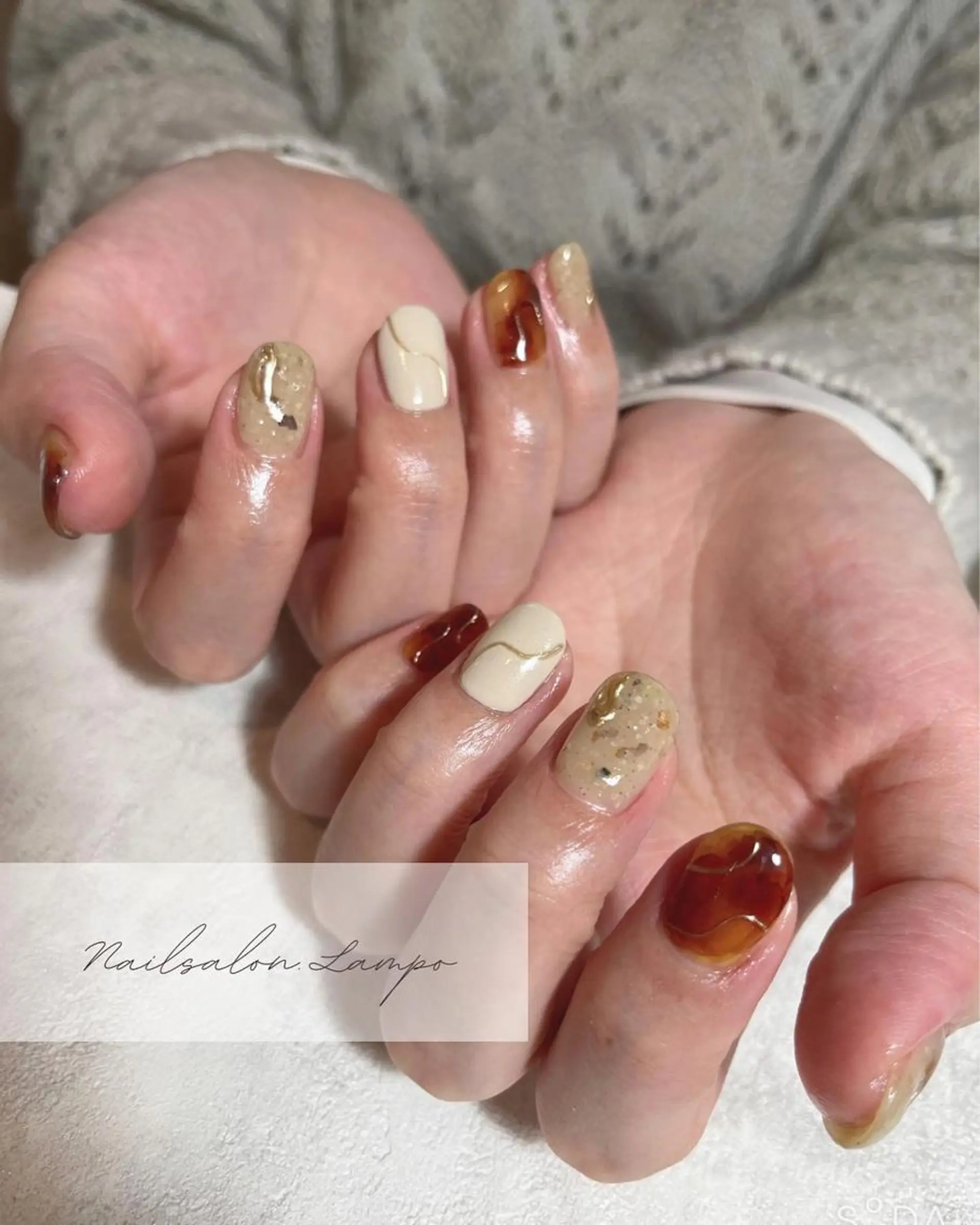 ネイル ハンドネイル lampo yukoのネイルデザイン