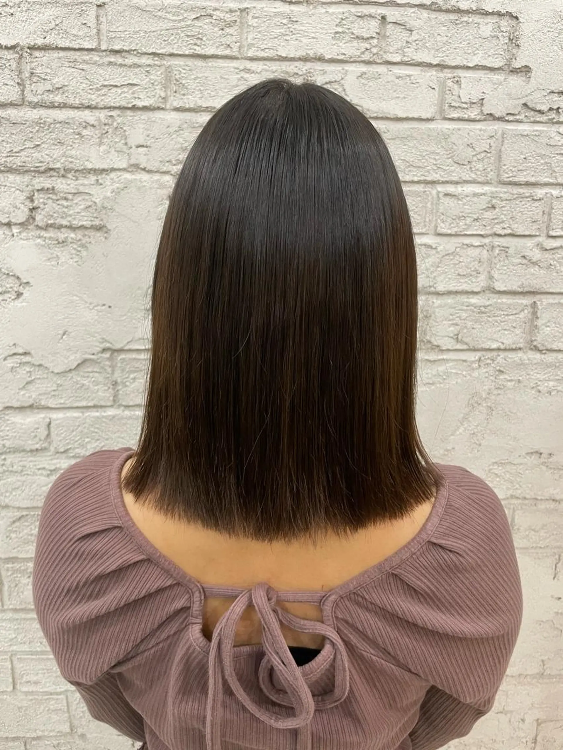 ミディアム ブリーチカラーボブ sayo🧸🤎のヘアスタイル