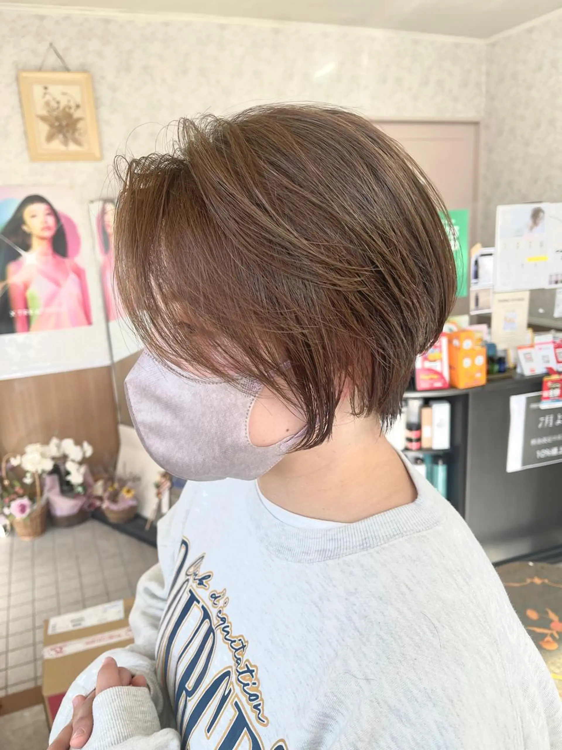 ショート アッシュ 髪質改善 ショートヘア 縮毛矯正 髪質改善のプロ✨りな さんのその他イメージ