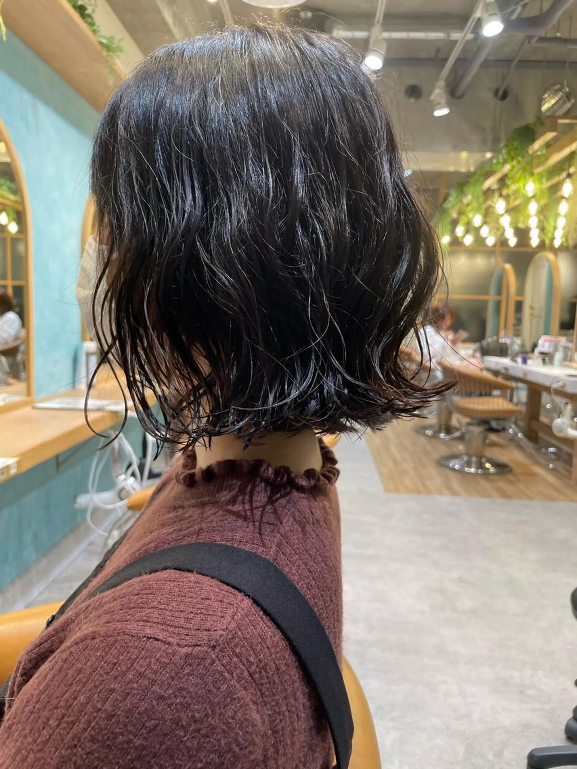 ショート パーマ 縮毛矯正 髪質改善 韓国風レイヤー 吉田のヘアスタイル