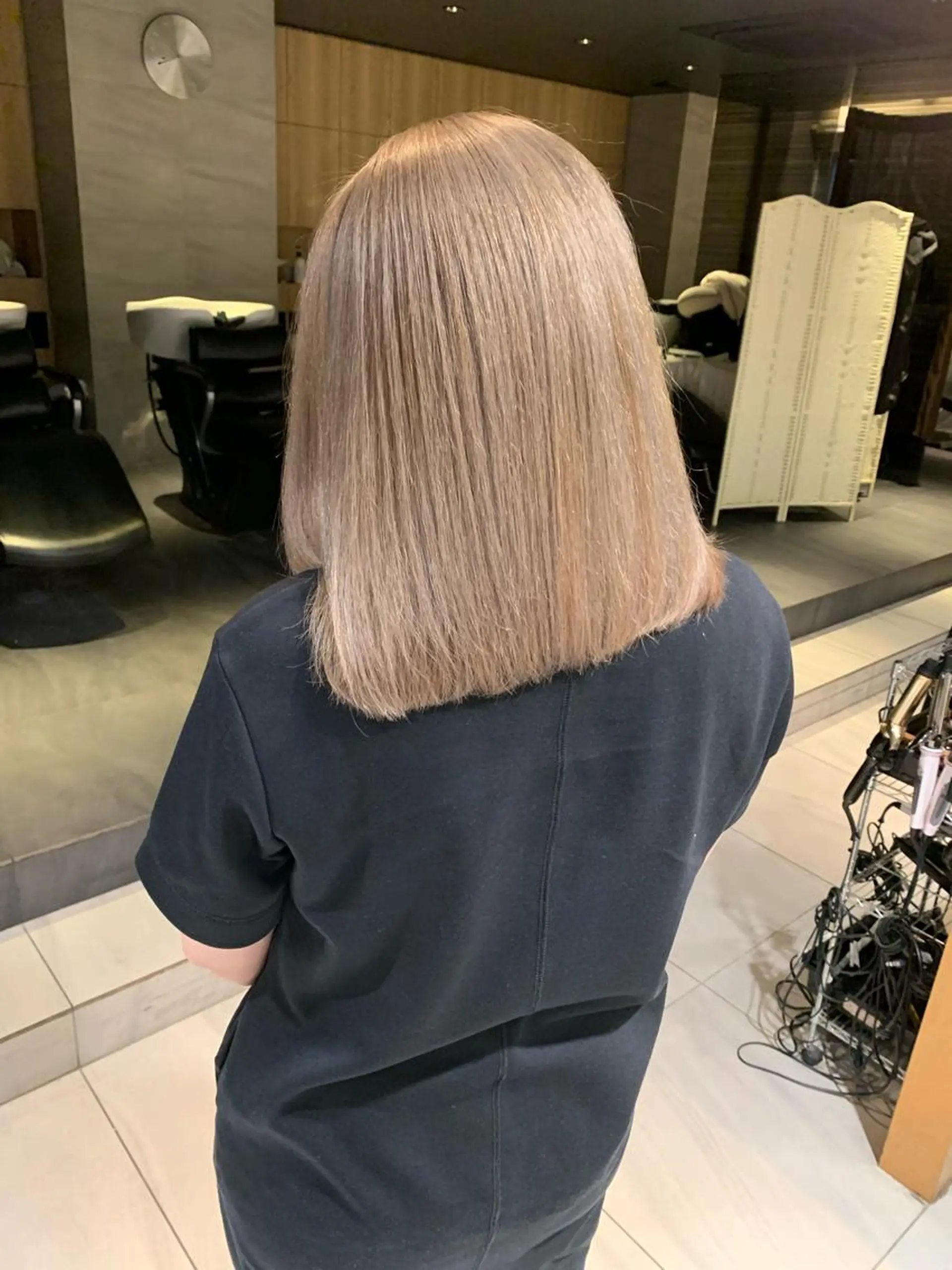 ミディアム カラー パーマ ヘアアレンジ メンズ キッズ ネイル マツエク・マツパ 酸性ストレート 髪質改善大槻勇樹のヘアスタイル