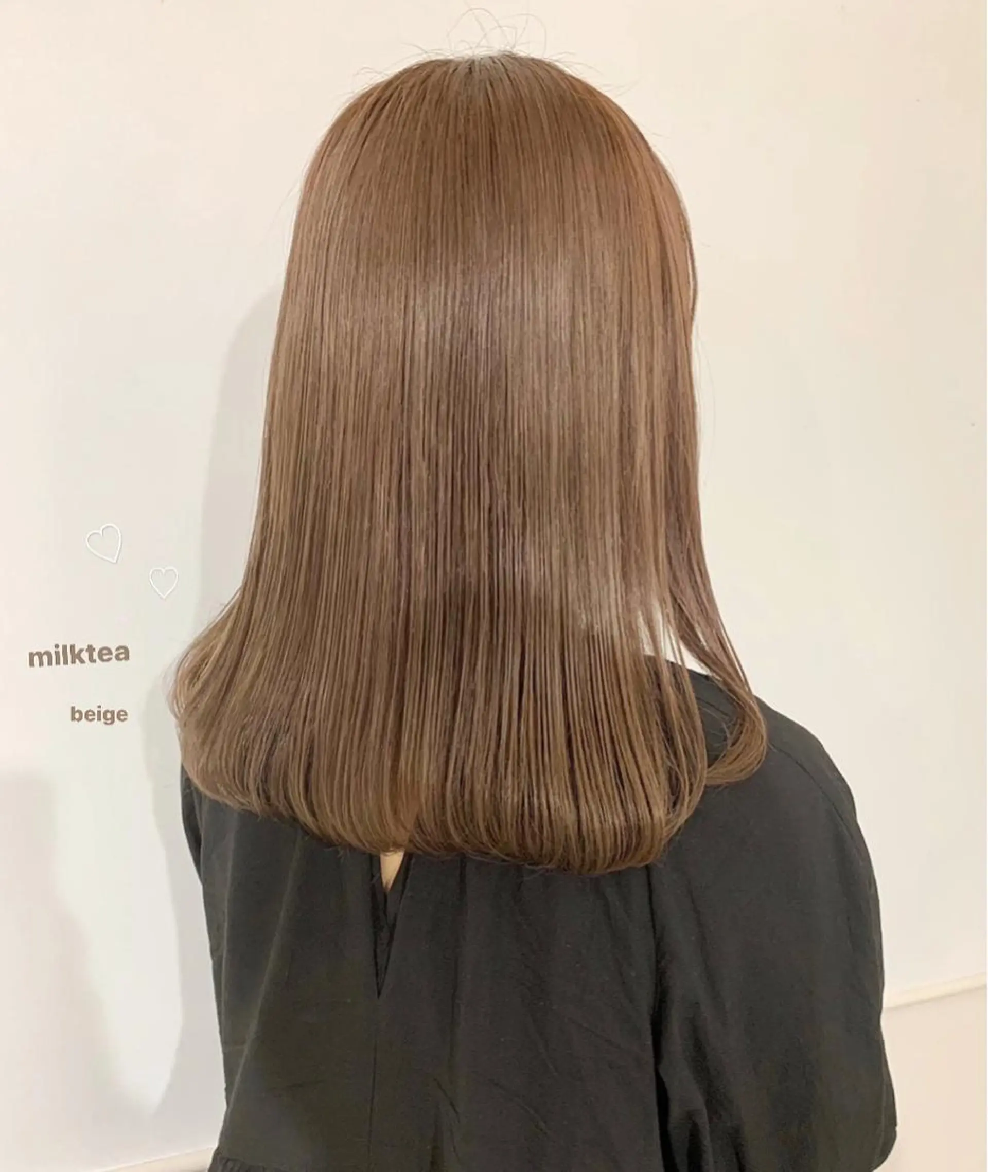 ミディアム カラー トリートメント ヘアカラー トリートメント GOODDAY ヘアサロンのヘアスタイル
