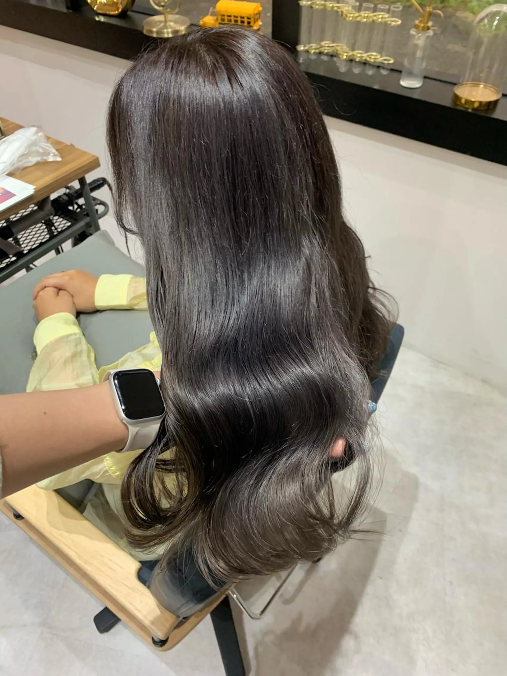 ロング カラー トリートメント ヘッドスパ otoha✳︎ くすみカラーのヘアスタイル