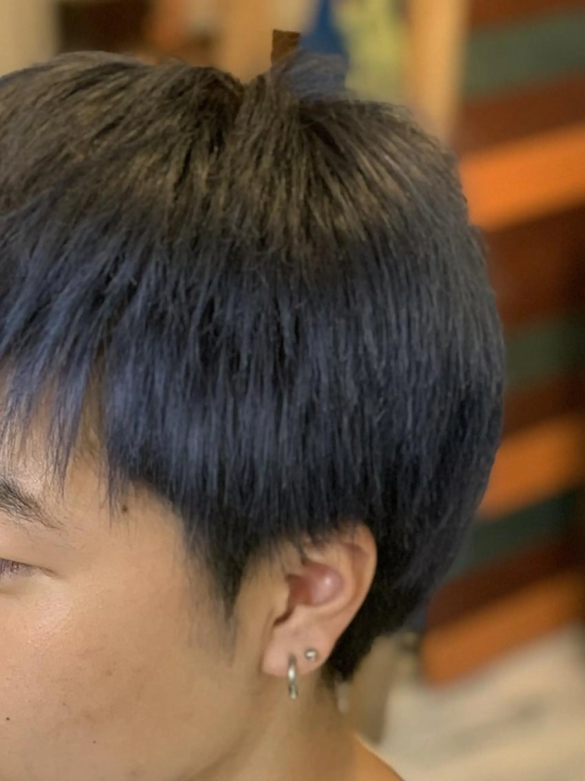 ショート カラー ヘアアレンジ マツエク・マツパ メンズ メンズブリーチ ブリーチ ブルーカラー Roa所属・🪞🫧豊田美優/ まつげパーマ🫧🪞のマツエク・マツパデザイン