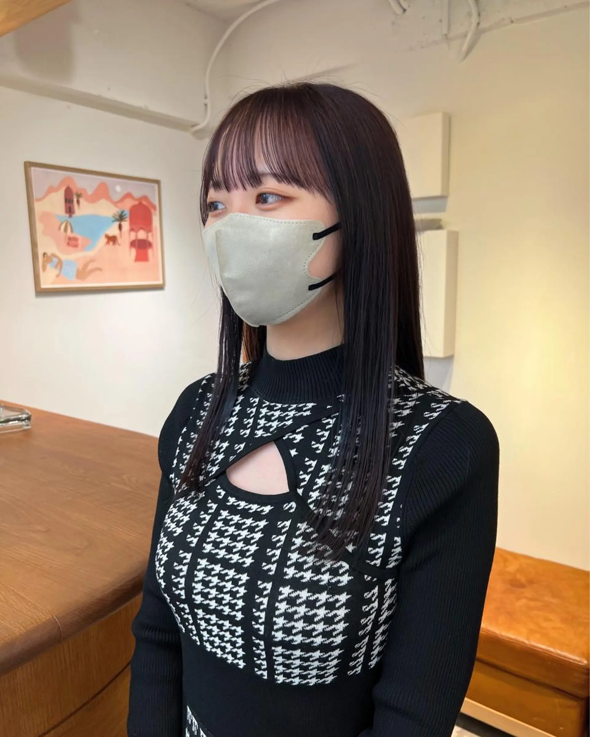 カラー ピンクカラー aiko【艶カラー ・ミニモ年内で終了】のヘアスタイル