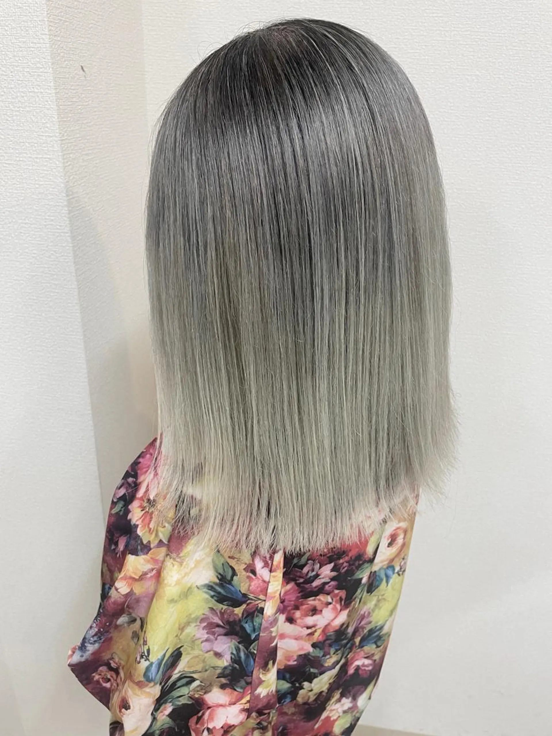 ミディアム カラー ケアブリーチ /髪質 改善/古橋圭史郎のヘアスタイル