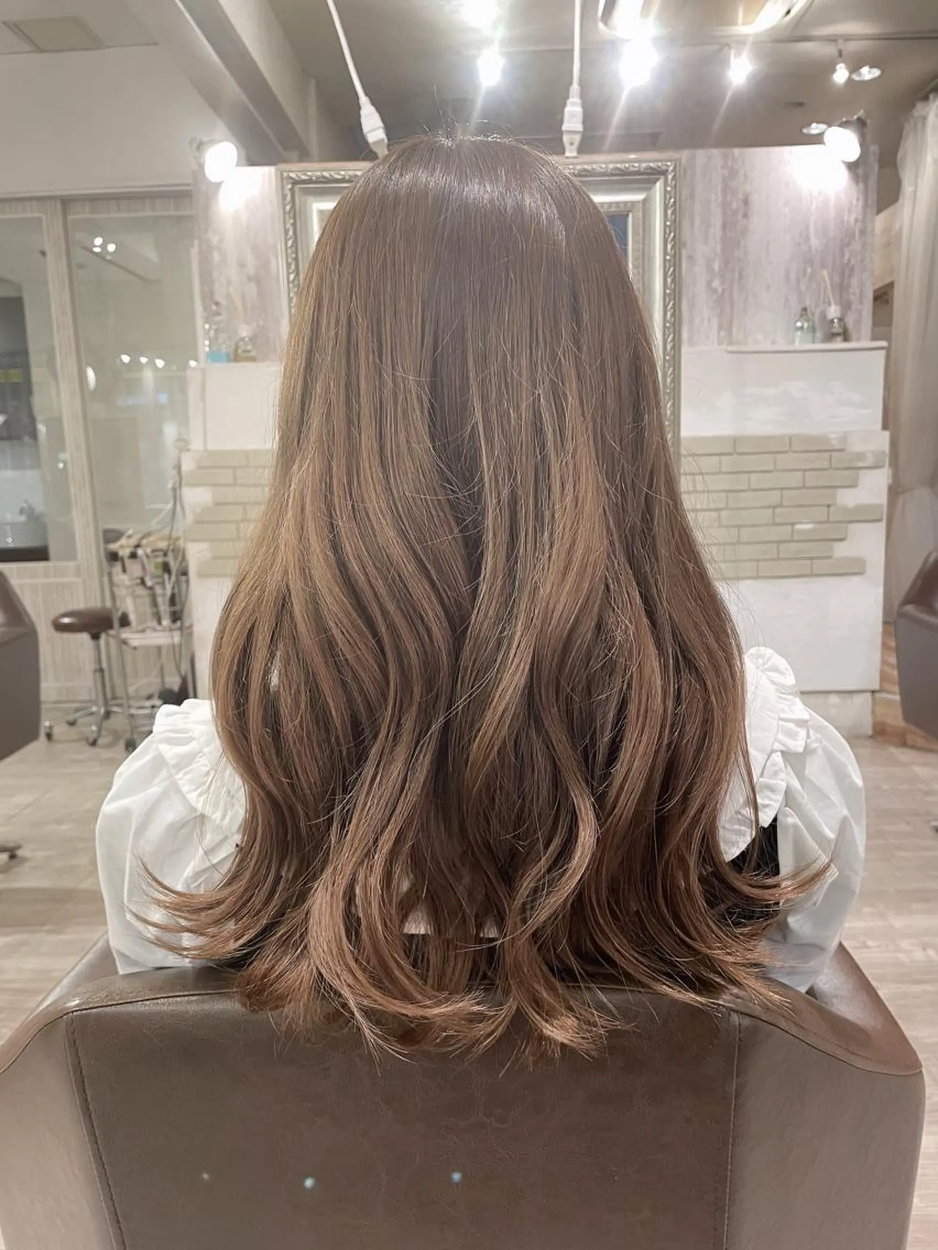 ロング 千野 優由のヘアスタイル