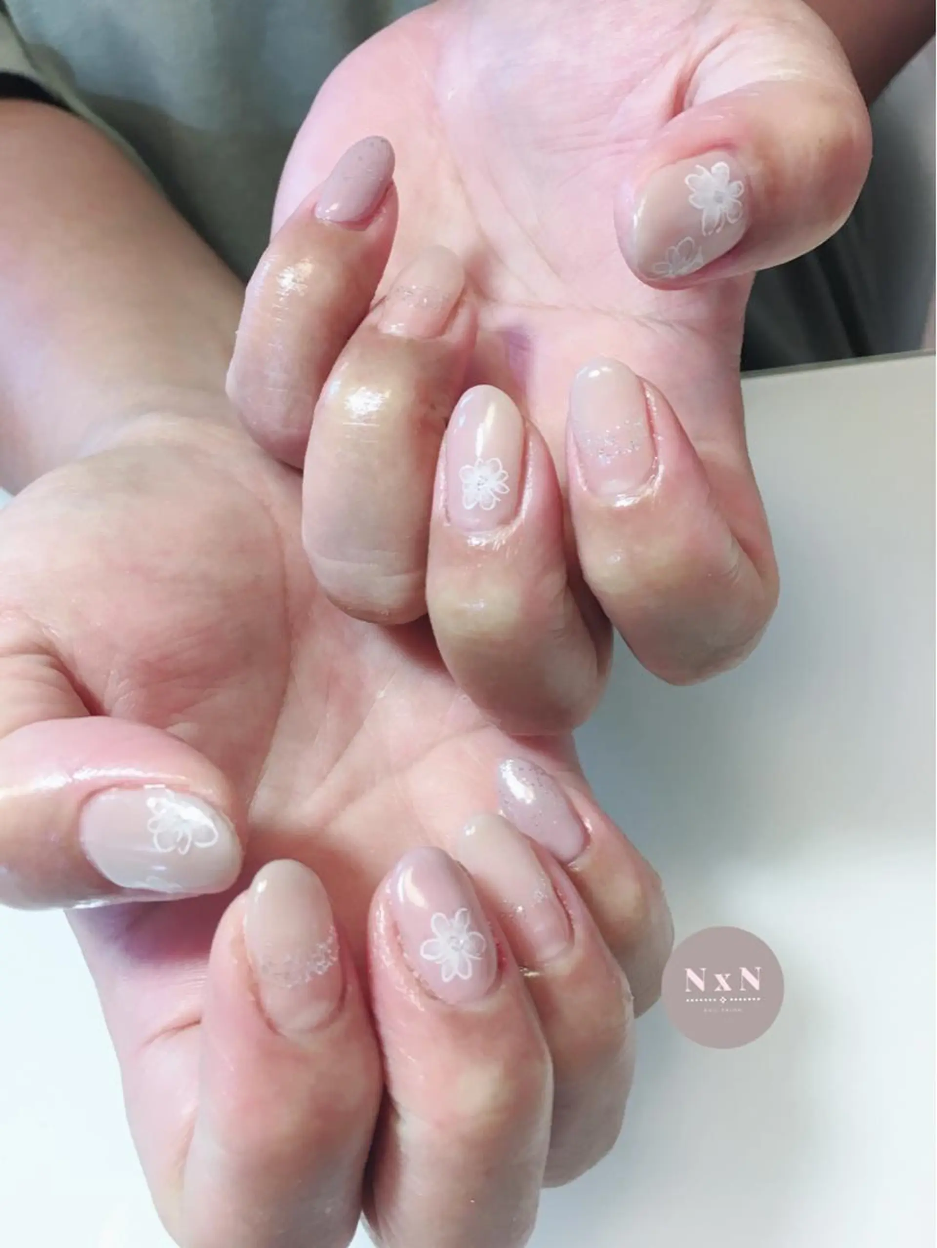 ネイル ジェルネイル ぷっくりネイル ハンドネイル nail salon N×Nのネイルデザイン