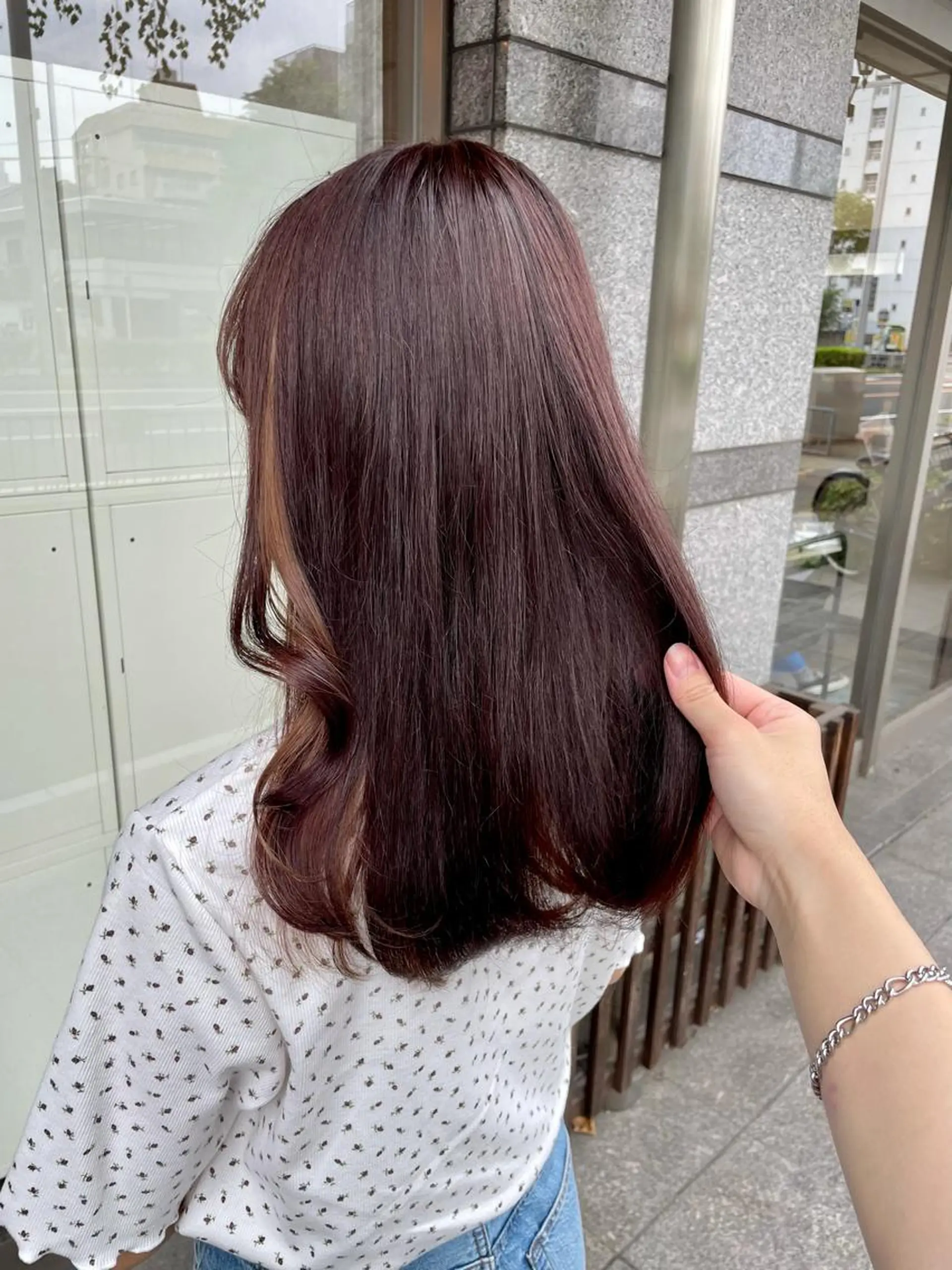 セミロング カラー 🫧ヒシダアキ taboo.i🫧のヘアスタイル