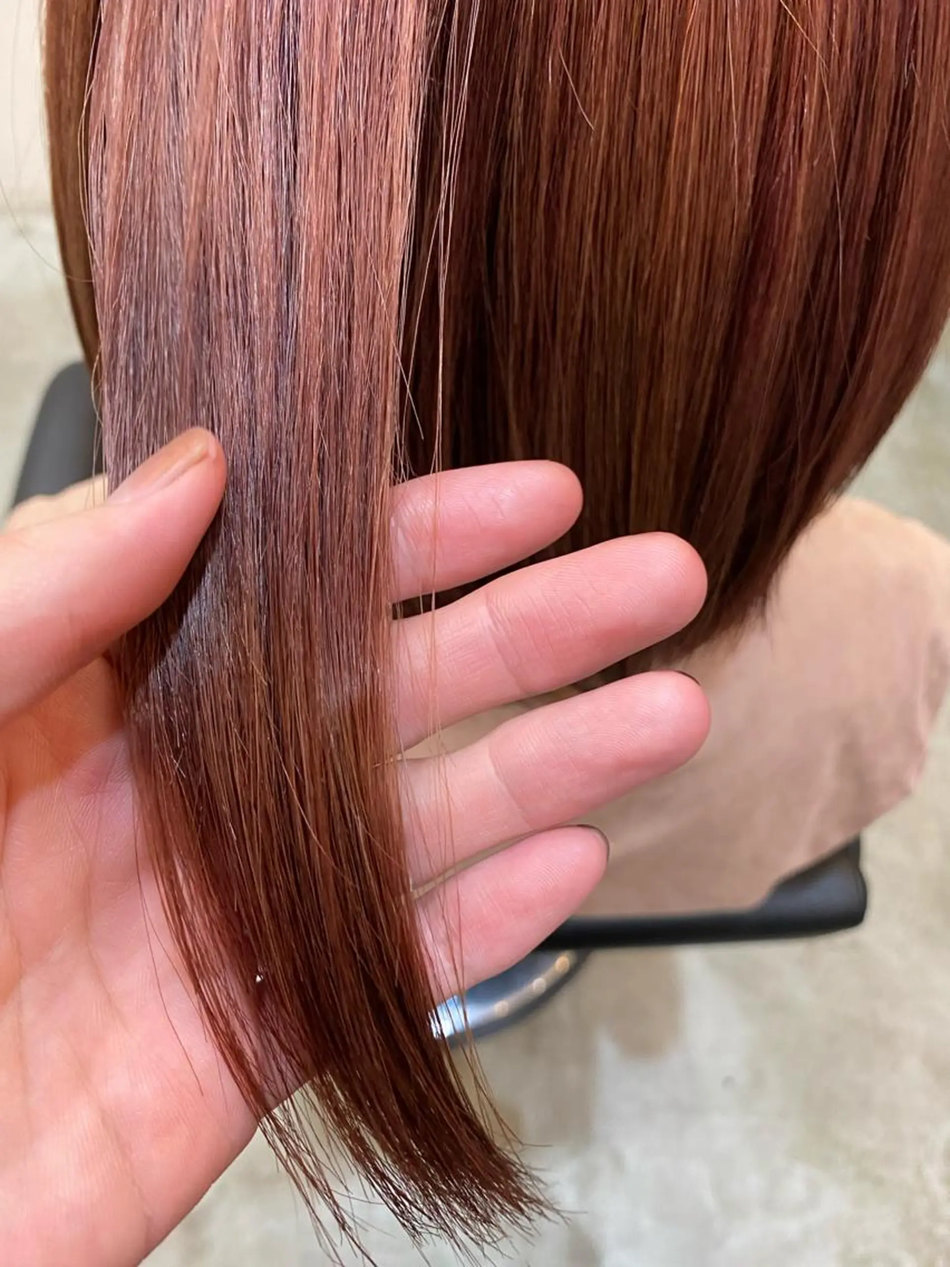 カラー ピンクカラー メンズカット/透明感 石山浩二のヘアスタイル