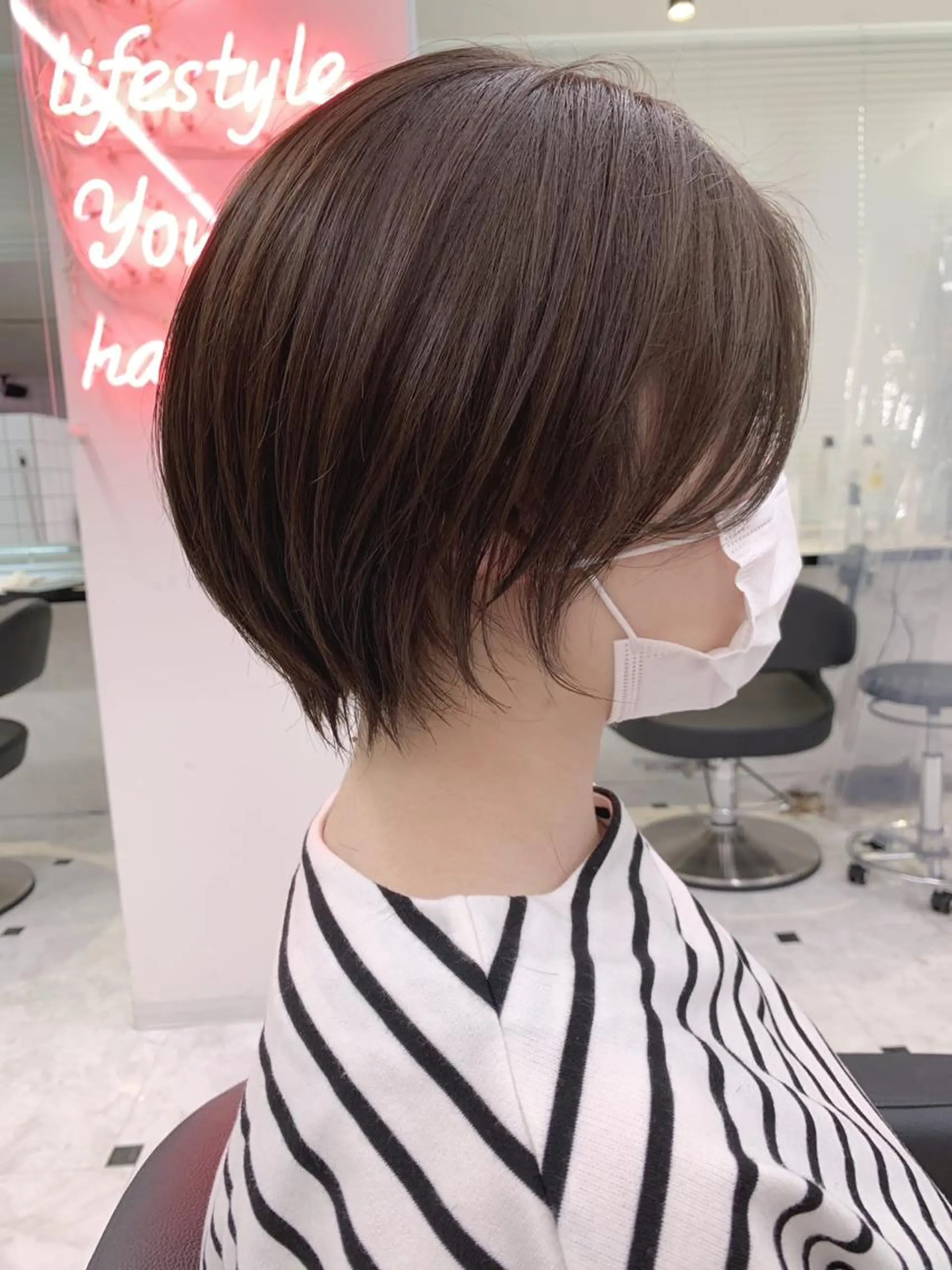 ショート カット ヘアカラー 🇰🇷韓国ヘア特化 ヒロキ🇰🇷のヘアスタイル