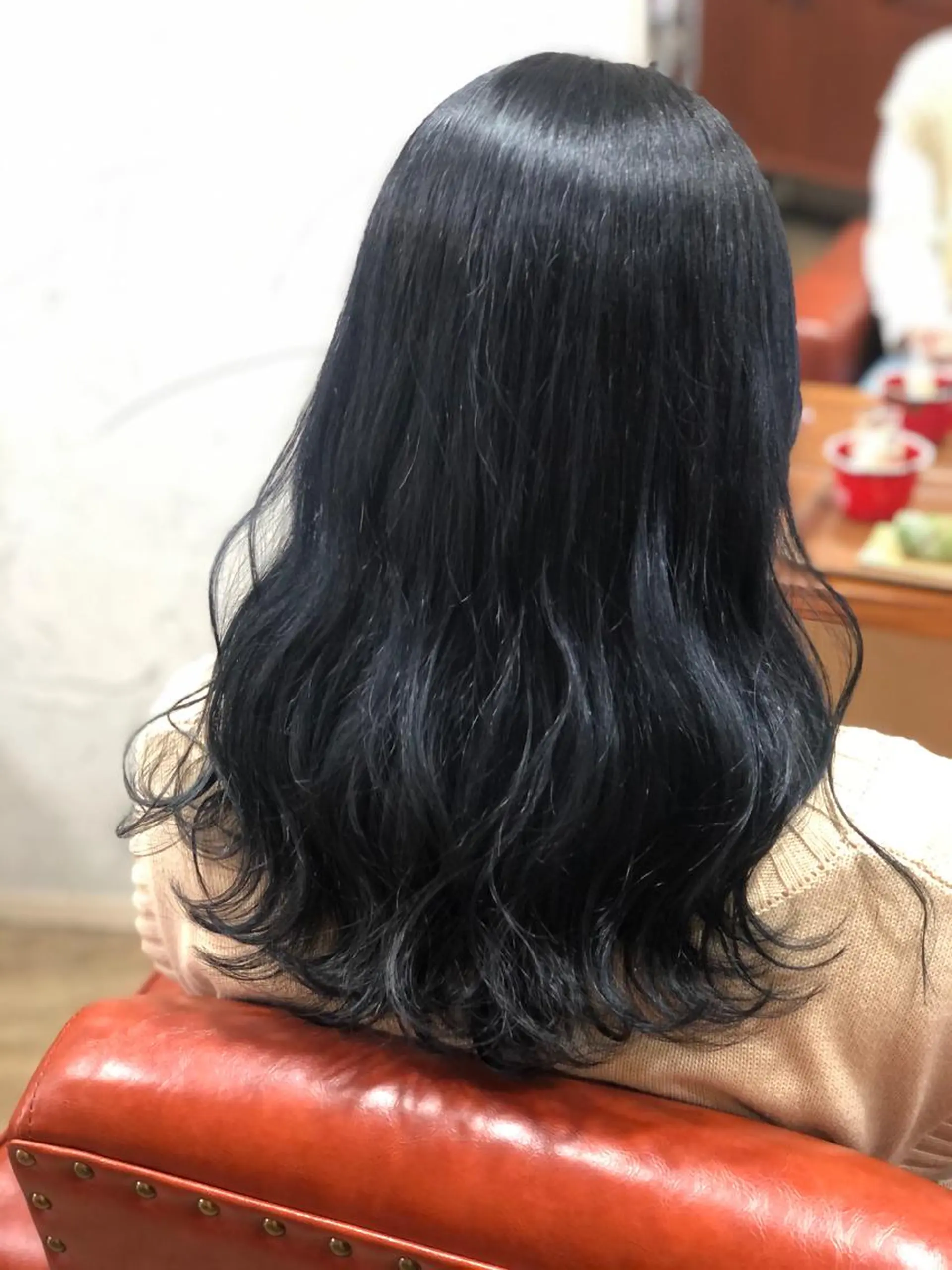 セミロング ヘアカラー 國次 夕貴のヘアスタイル