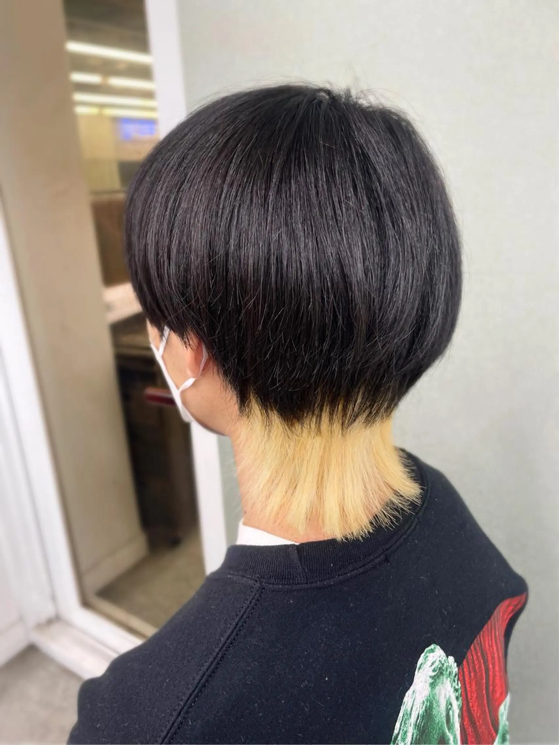 ショート カラー メンズ メンズウルフカット ウルフカット 🎀プルエクステ みまひかる🎀のヘアスタイル