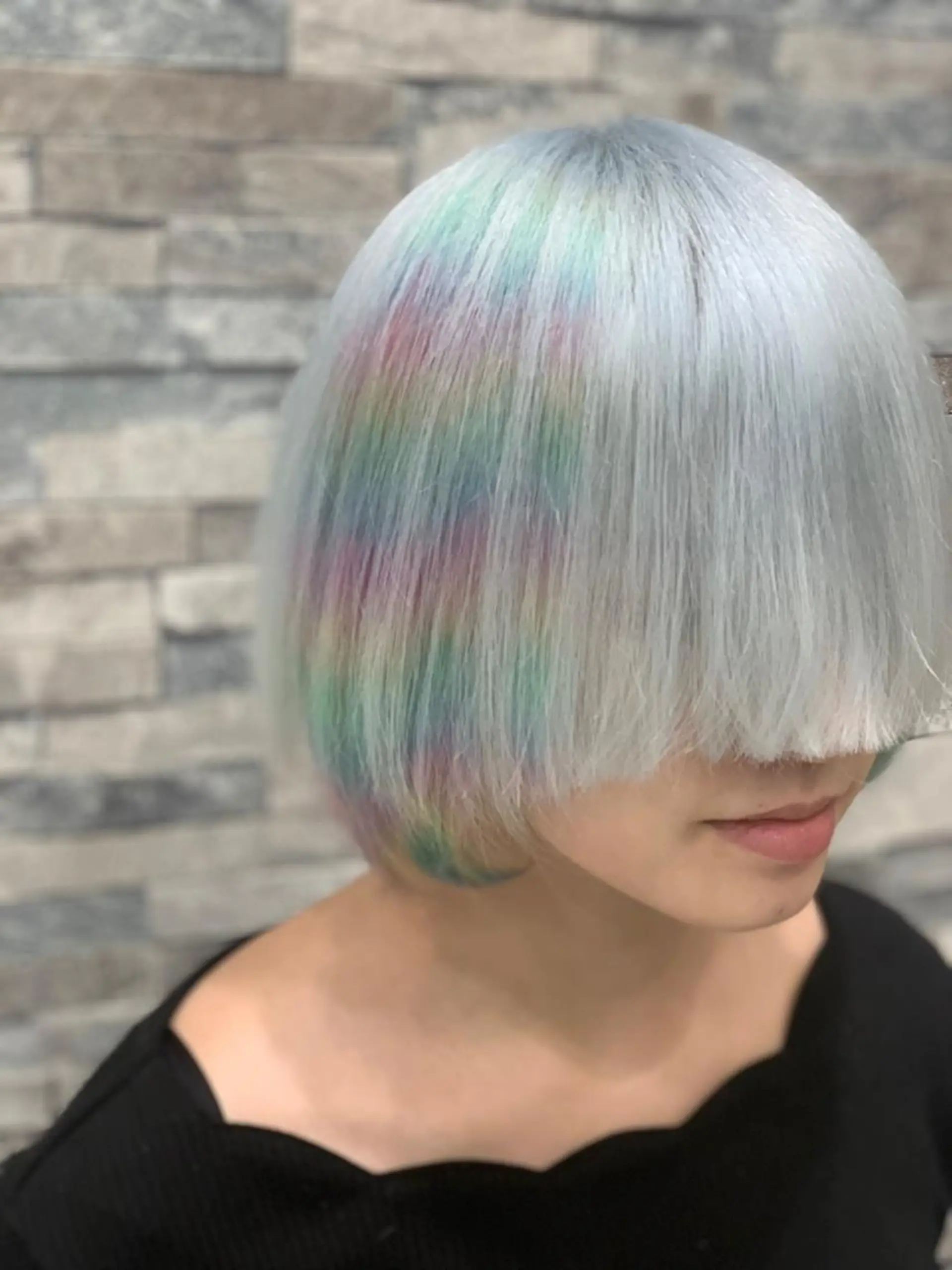 ショート ヘアカラー トリートメント カラーと言ったら SAWARAのヘアスタイル