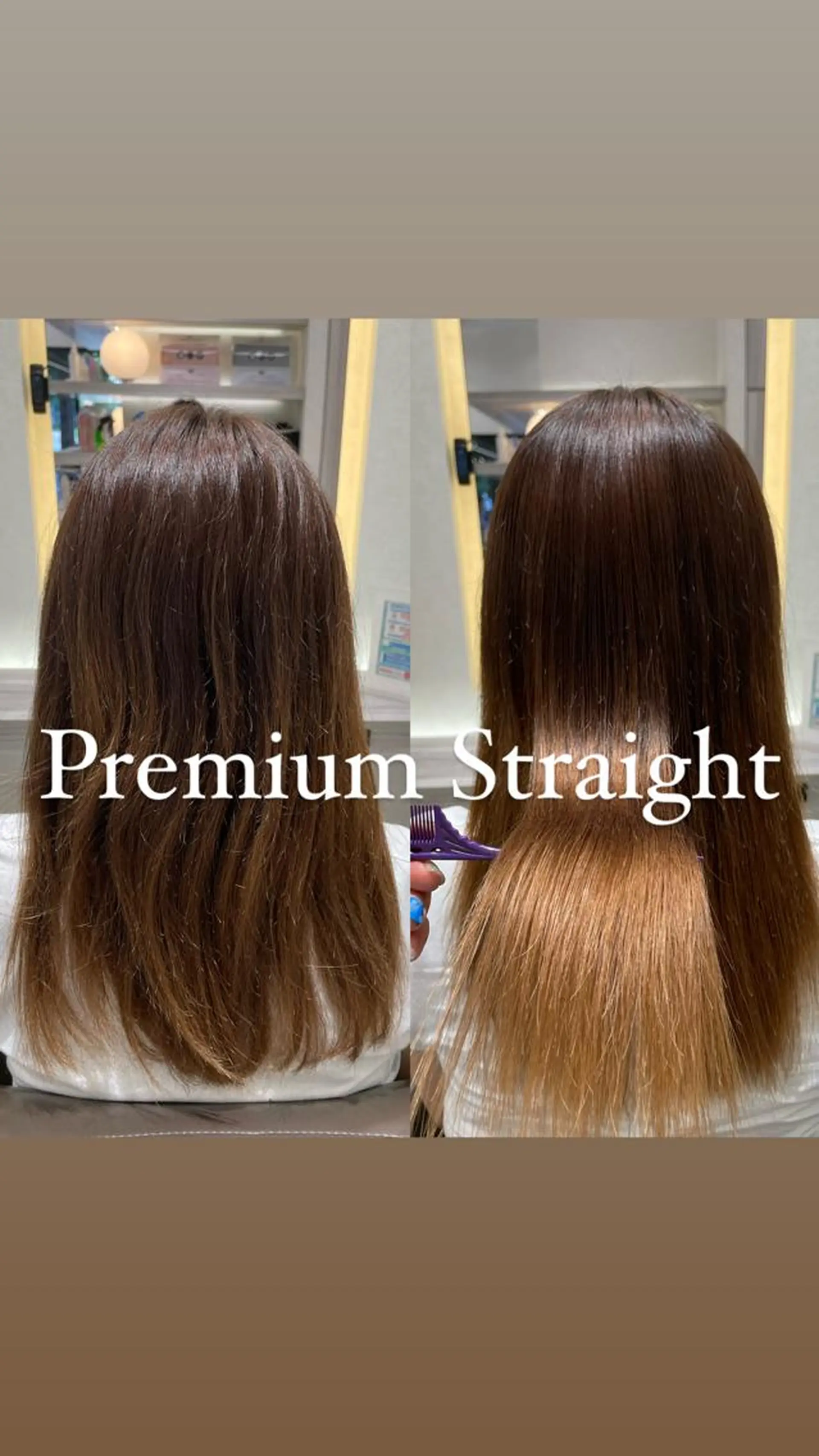 ロング 髪質改善 縮毛矯正 トリートメント 酸性ストレート メンズ特化/矢場町駅 徒歩1分/岡本一真のヘアスタイル