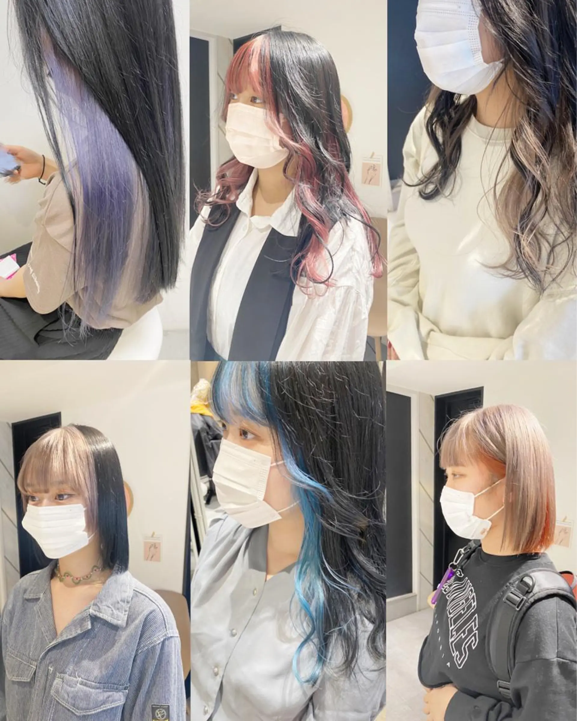 ミディアム デザイン🥇複雑履歴 ハイトーン特化のヘアスタイル