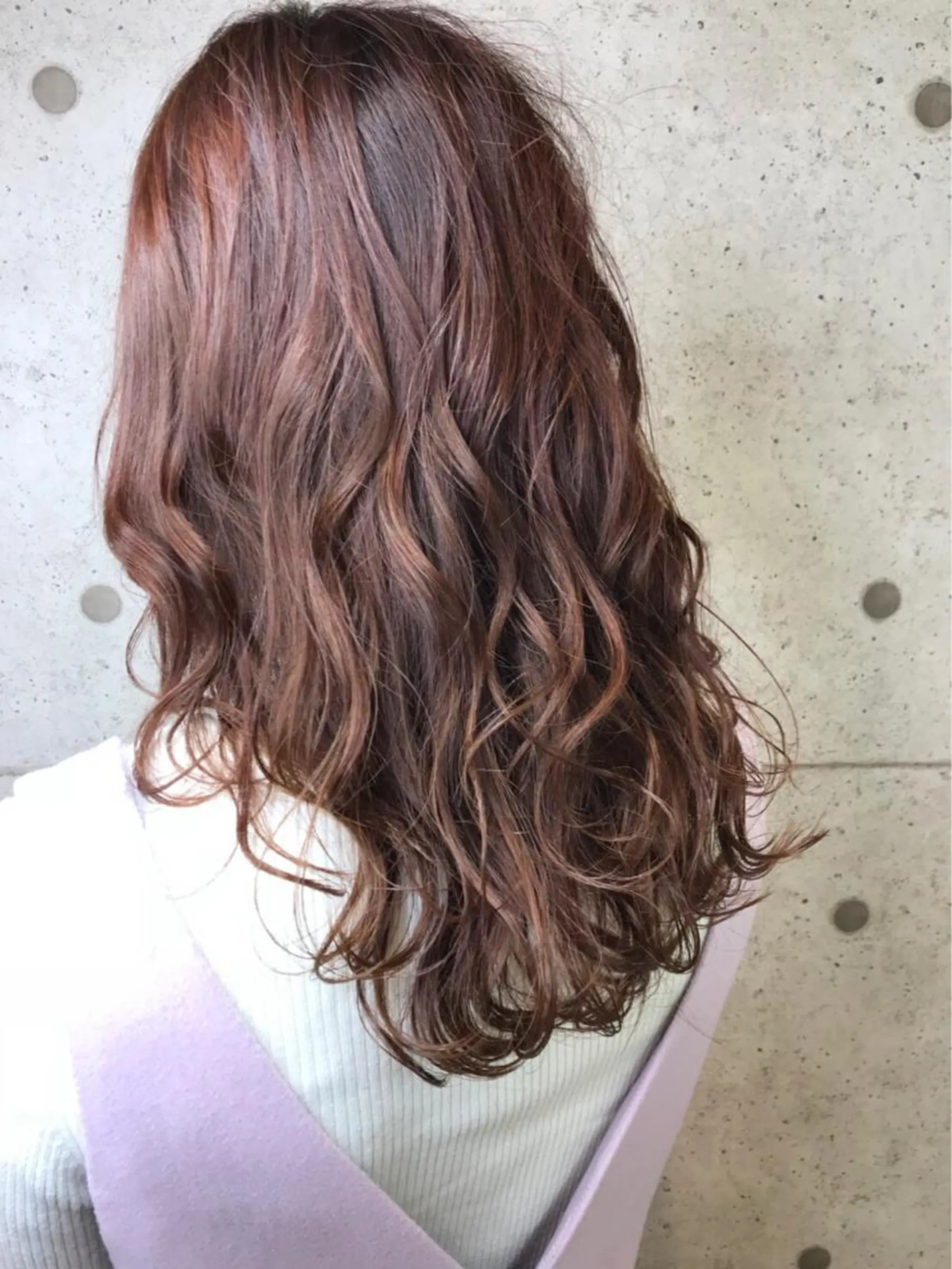 セミロング ヘアカラー エリア人気No.1 美容室Ash西船橋のヘアスタイル