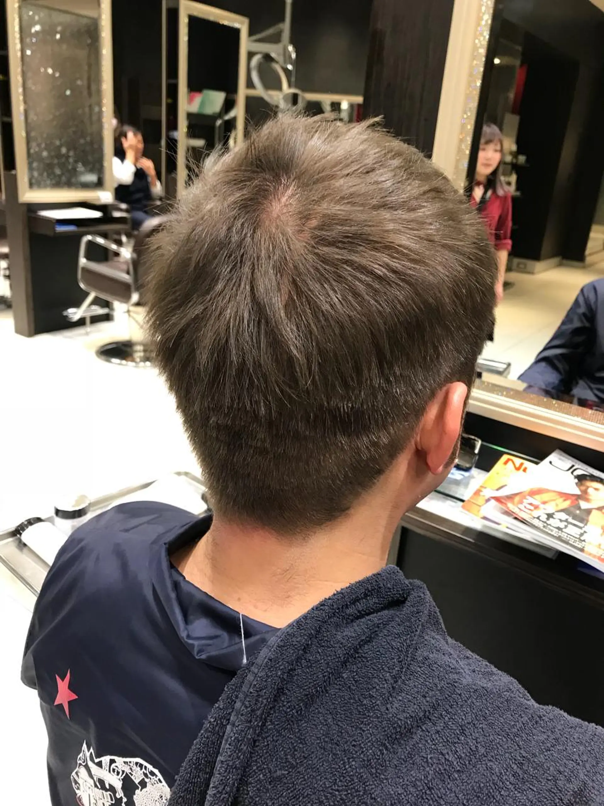 ショート カラー 髪質改善ayame 横山諒のヘアスタイル