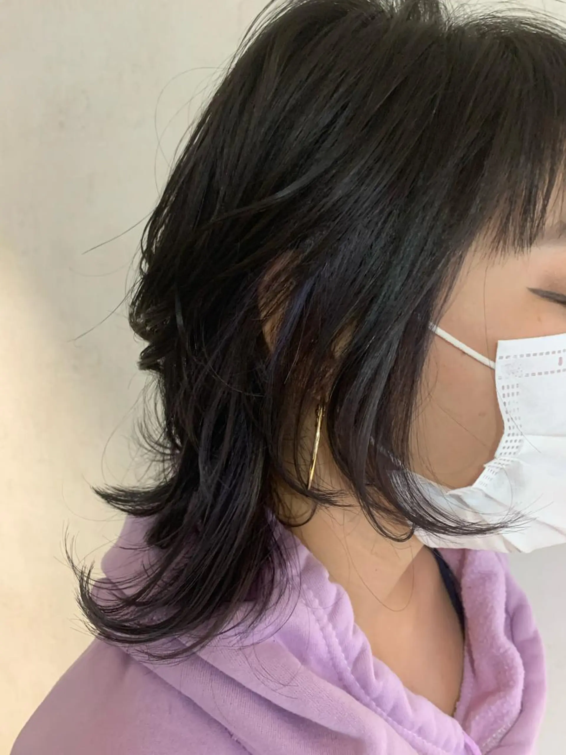 ミディアム 市村 正義のヘアスタイル
