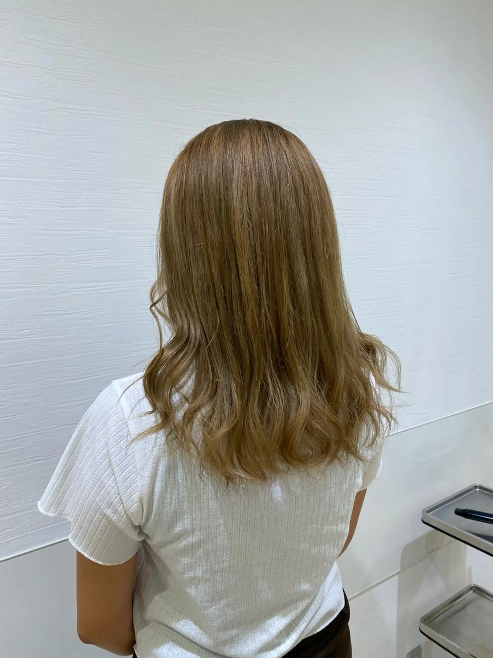 セミロング カラー ナチュラル艶カラー 🤎maoのヘアスタイル