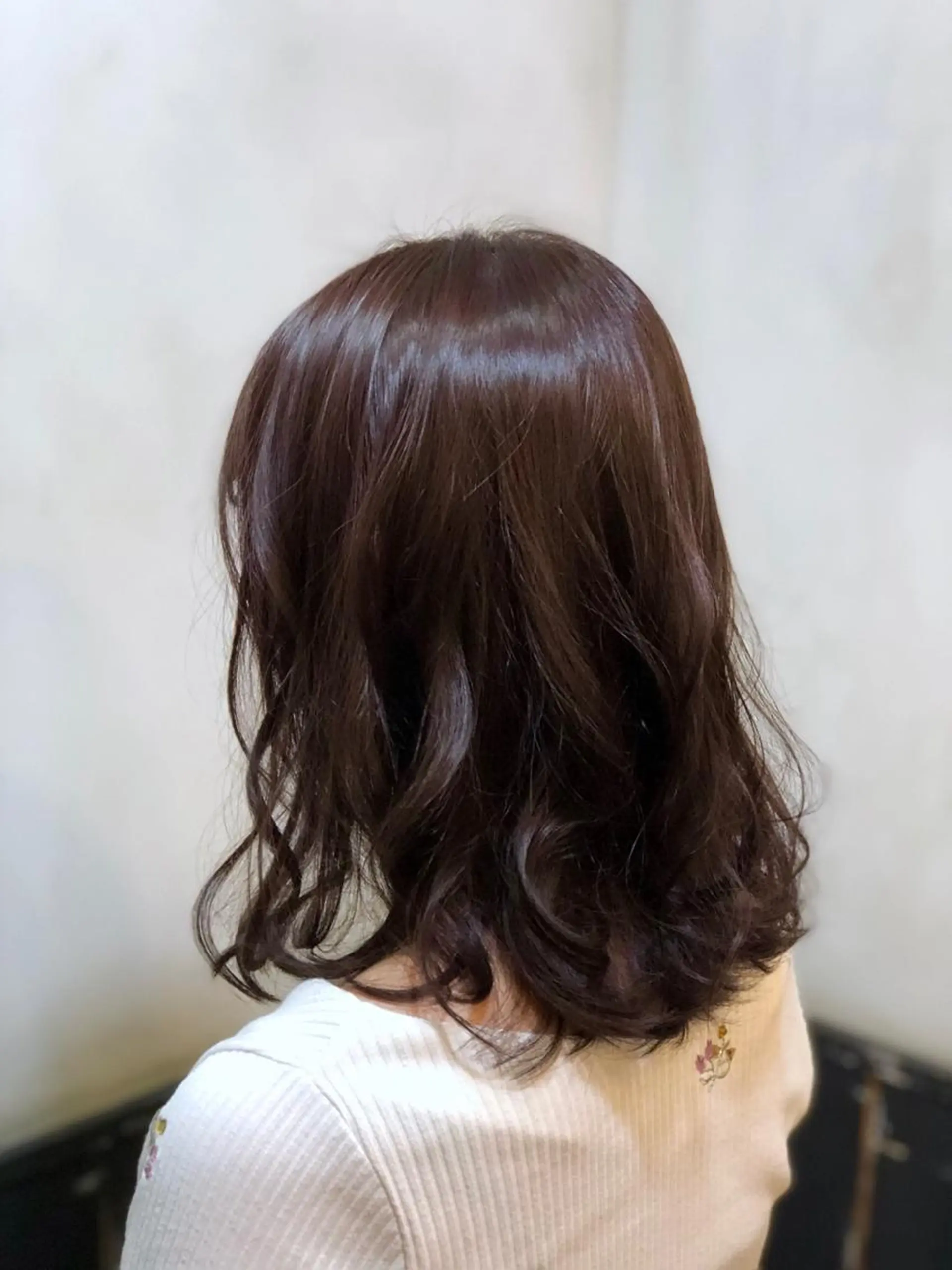 ミディアム カラー 透明感カラー イルミナカラー 美髪矯正 🌈髪質改善 山下のヘアスタイル