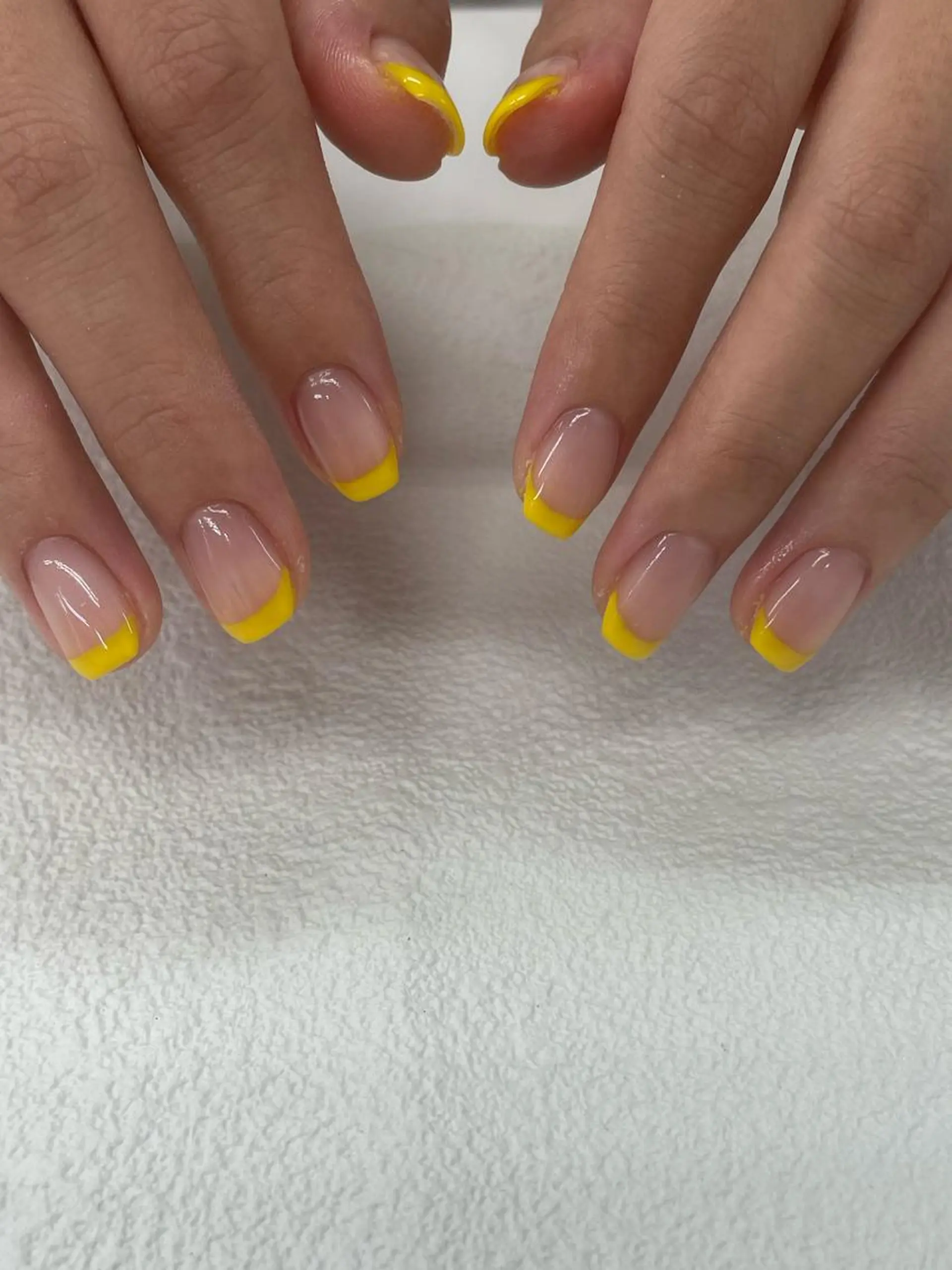 ショート ネイル ハンドネイル mark 🤍Yuki🤍のネイルデザイン