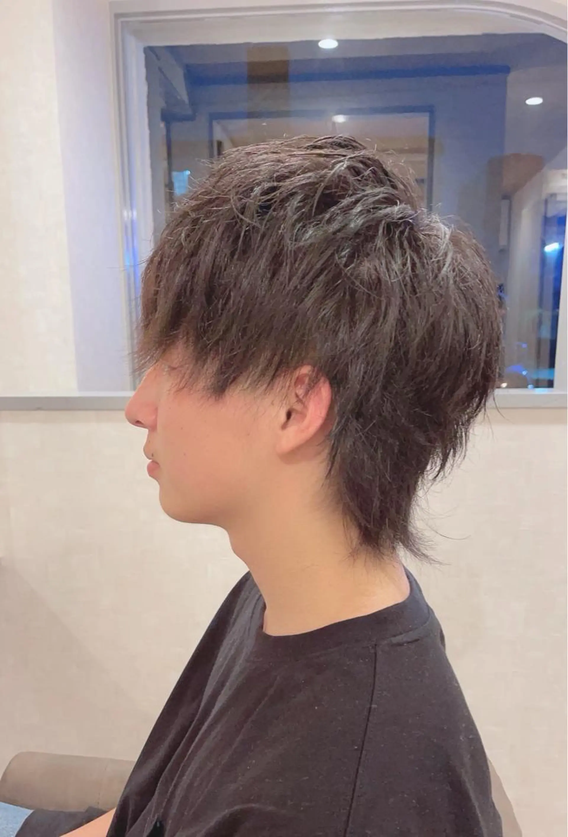 ミディアム メンズ カット 【DECIDE L.A.W】氏原　将のヘアスタイル