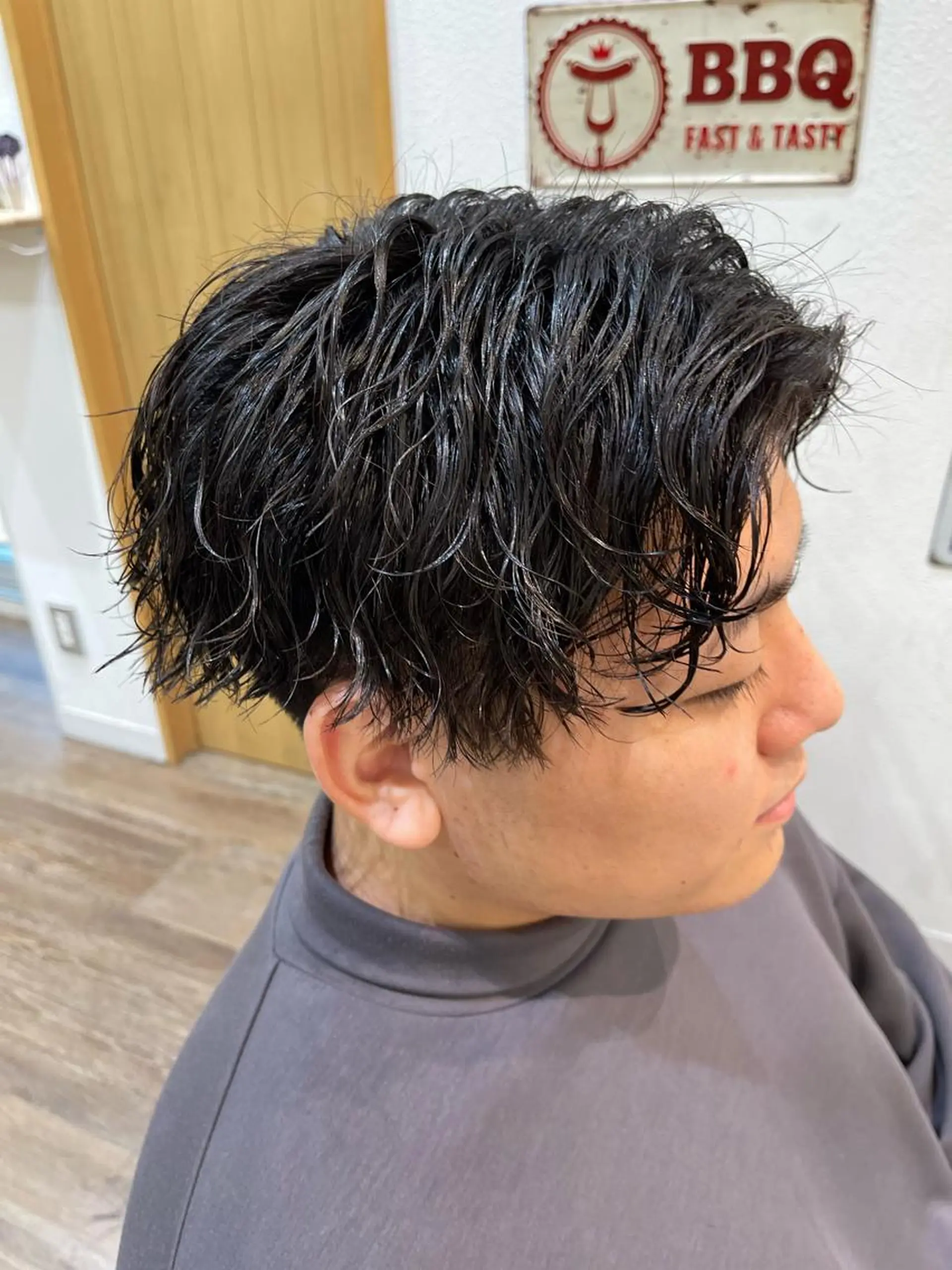 パーマ メンズ メンズパーマ 北原寿樹のヘアスタイル