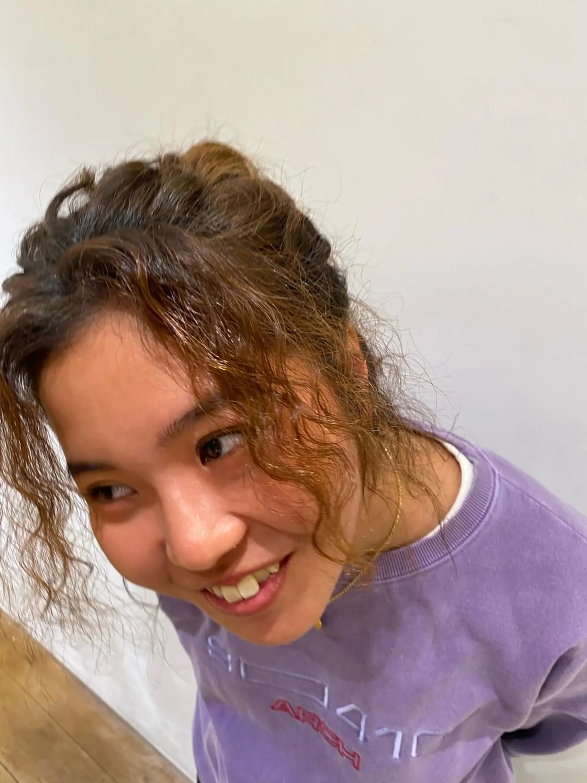 セミロング パーマ 🌻おおとみはな/ レイヤー/Wカラ🌻のヘアスタイル