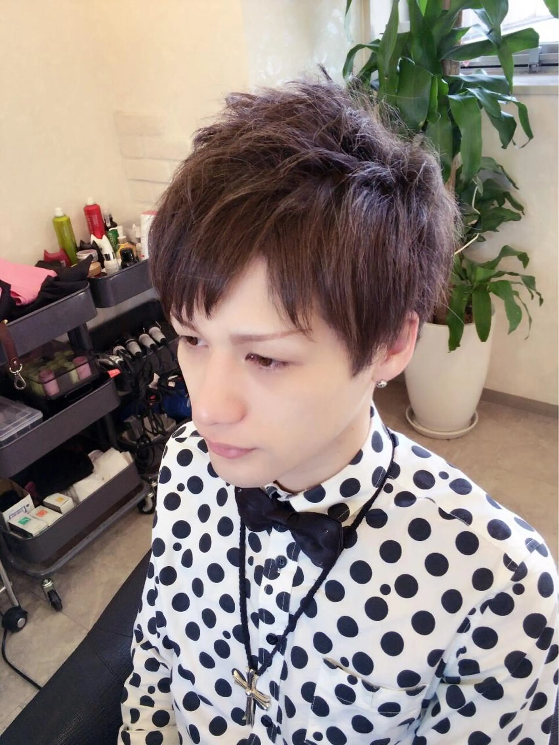 メンズ パーマPrivate SalonNoa名駅のヘアスタイル