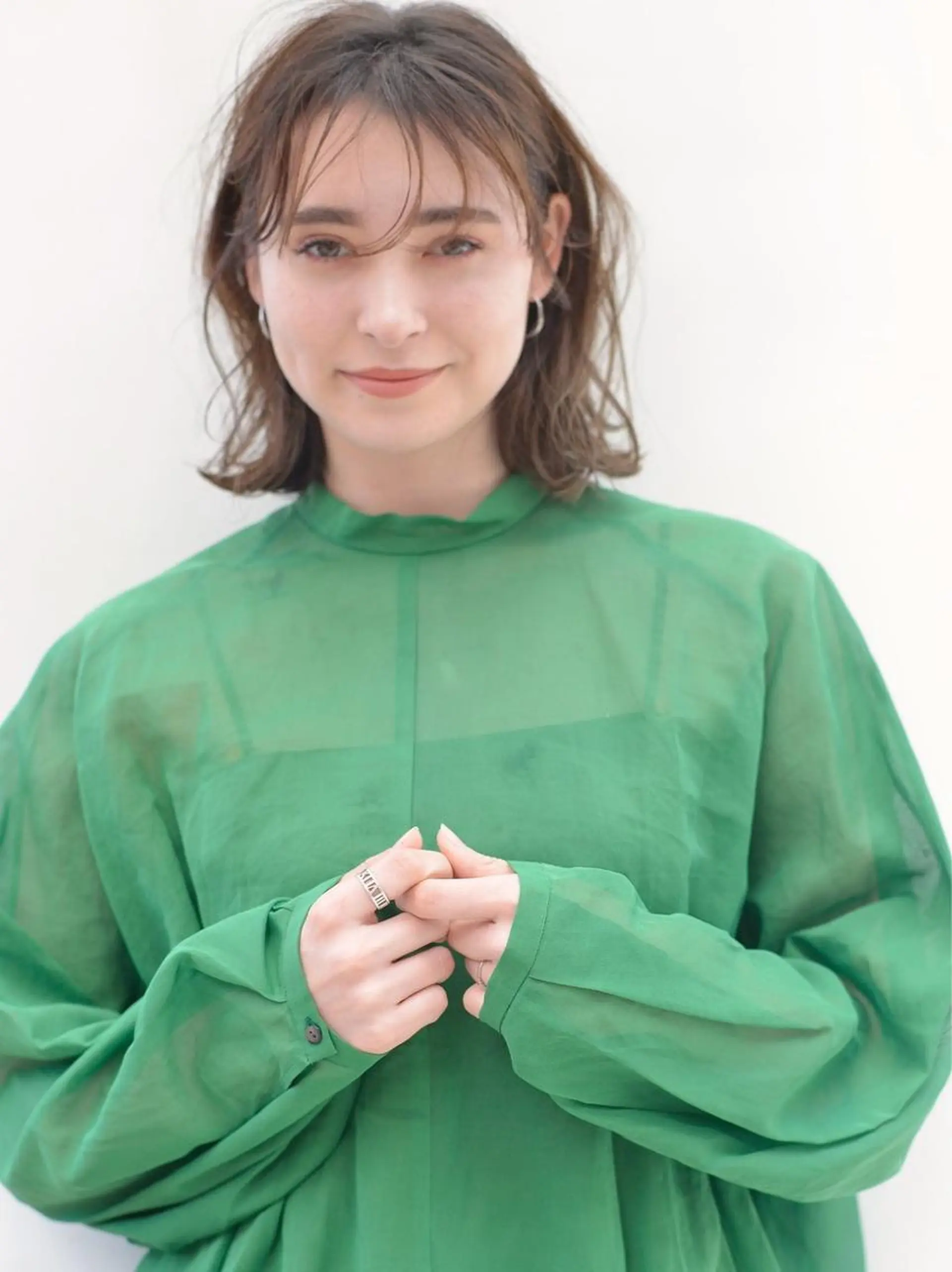 ミディアム メンズ特化美容師 ハスイルイのヘアスタイル